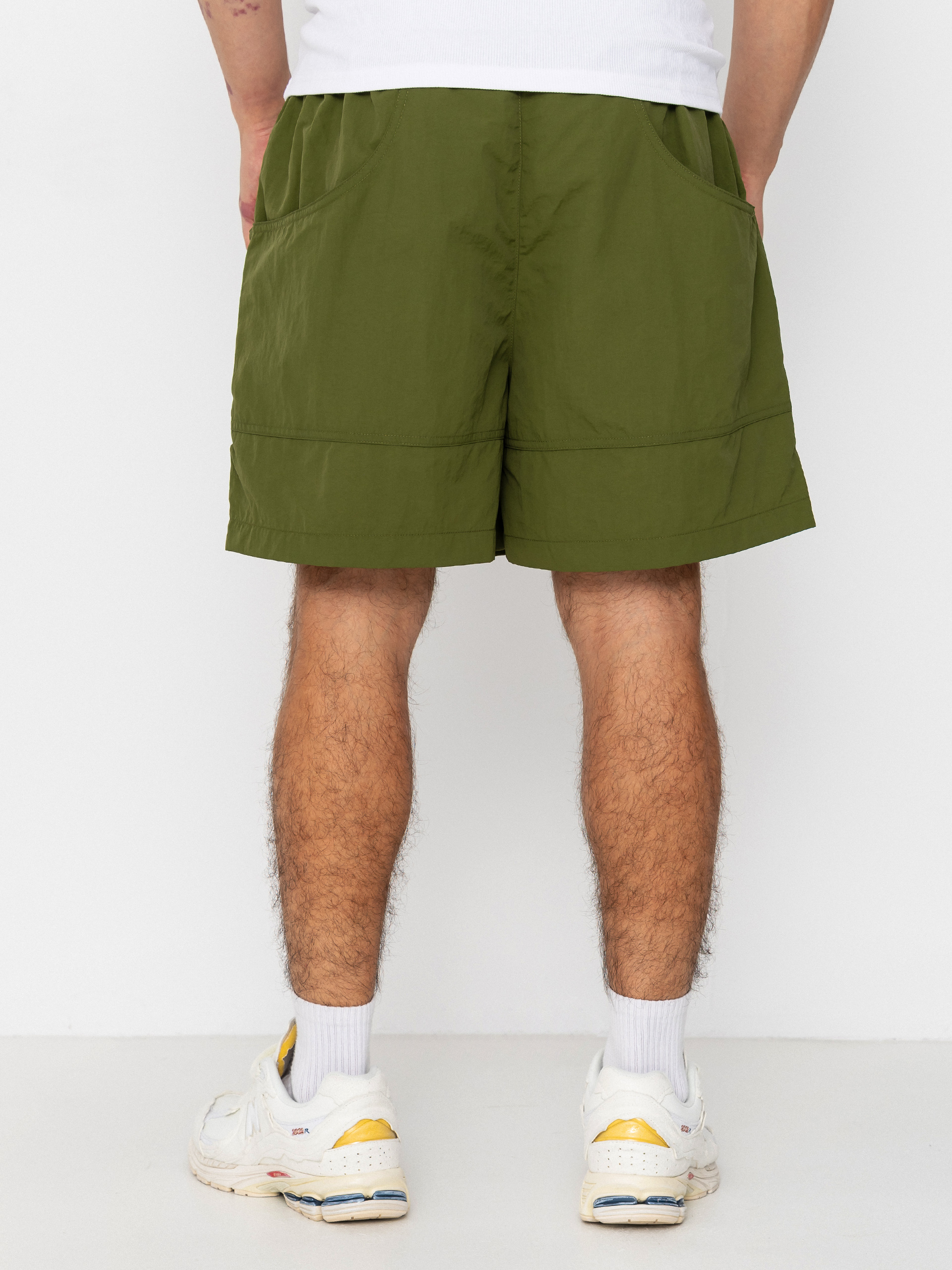Къси панталони The North Face Tnf Red Box Nylon Belted (woodland green)