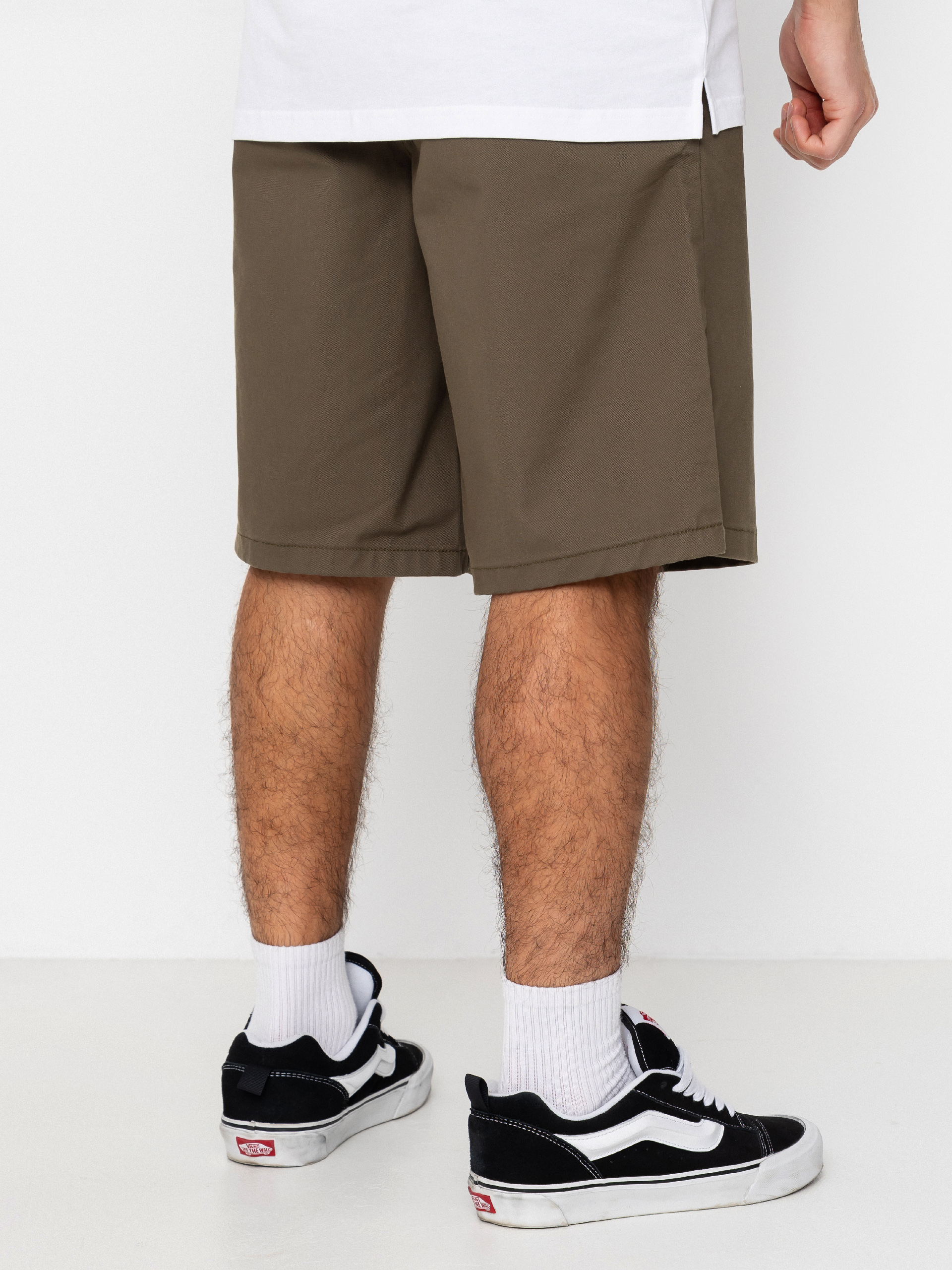 Къси панталони Vans Authentic Chino Loose (mossy olive)