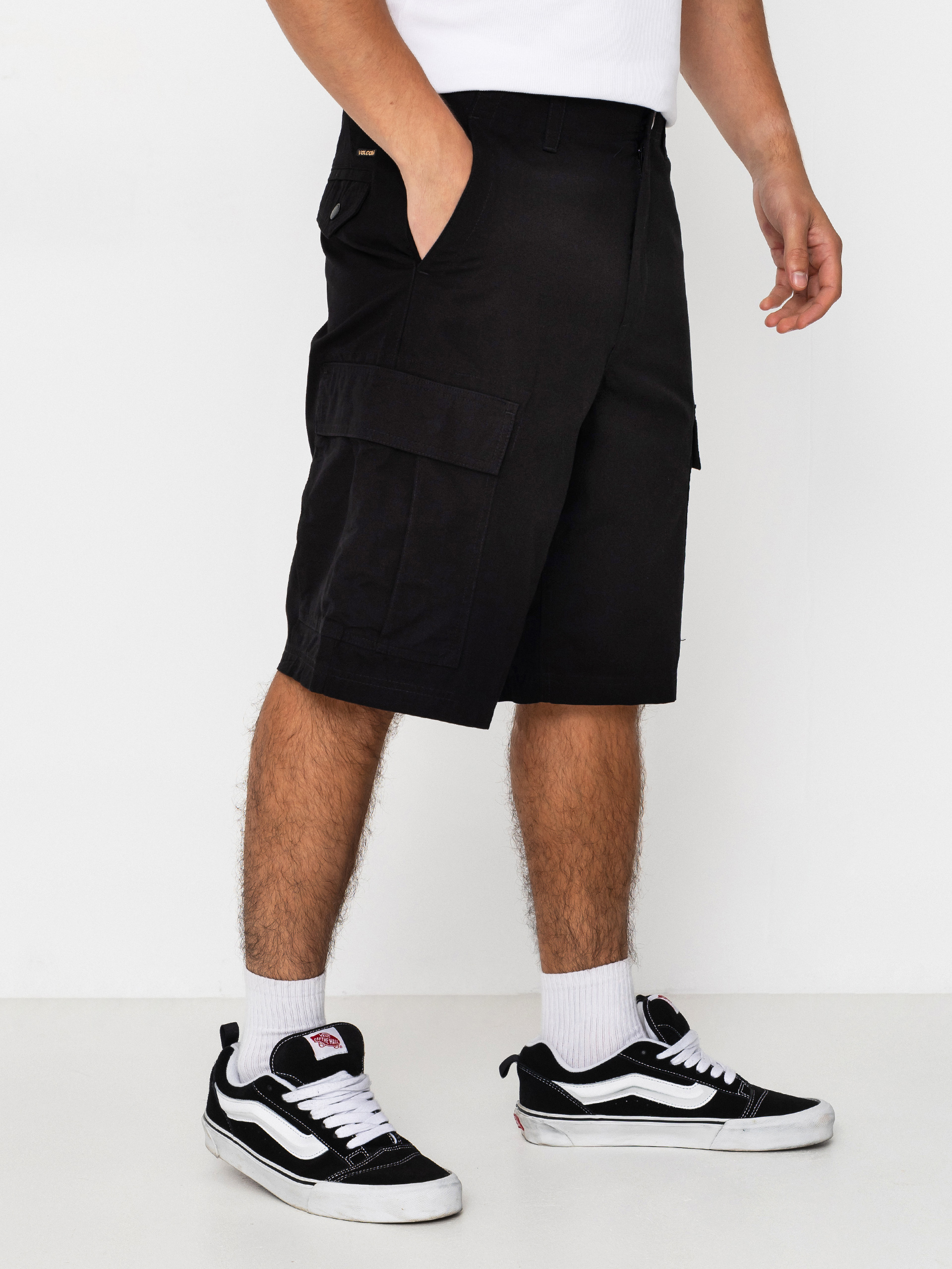 Къси панталони Volcom Strange Tripper Cargo 22 (black)