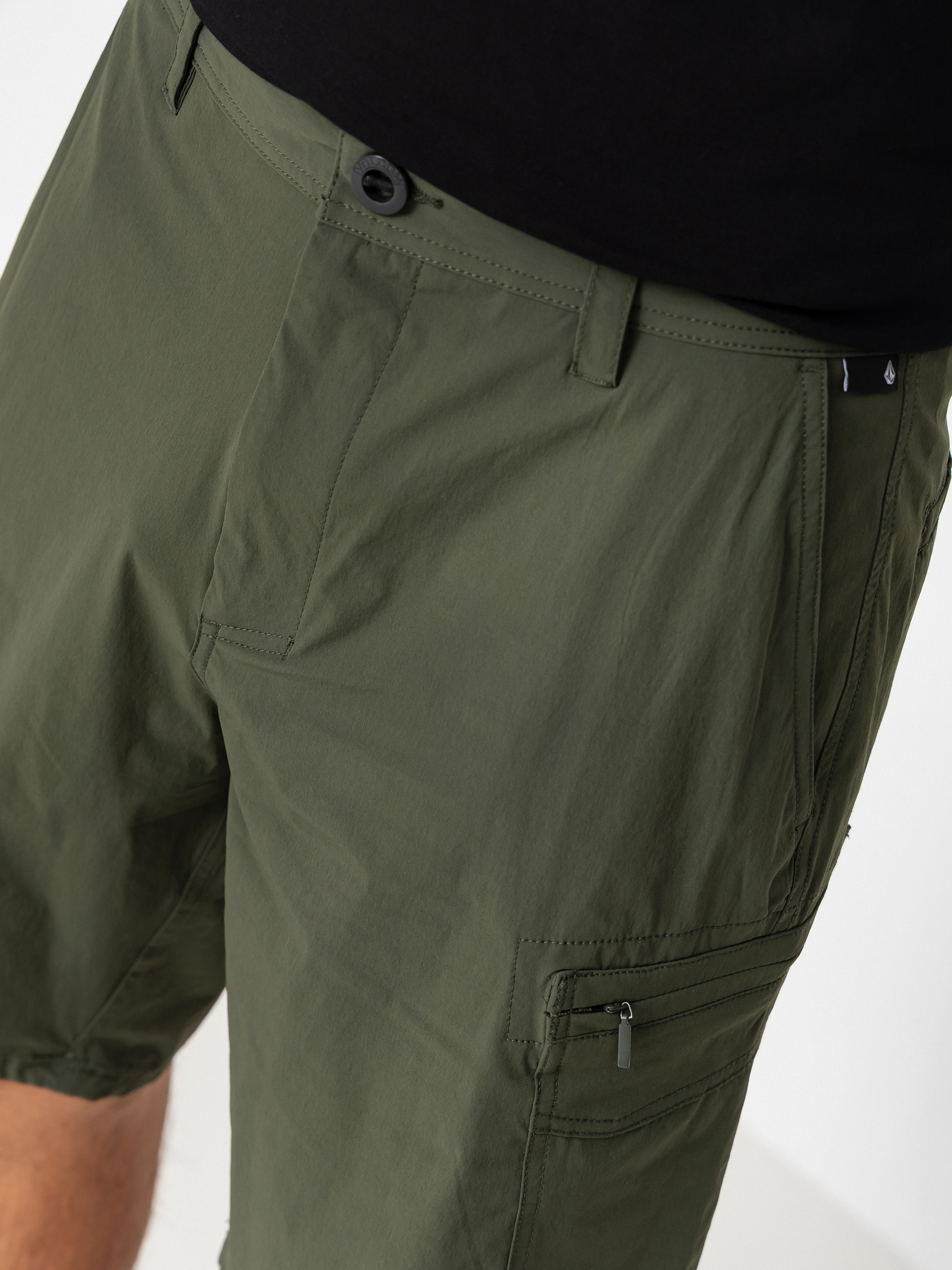 Къси панталони Volcom Cashed In Cargo Hybrid 20 (squadron green)