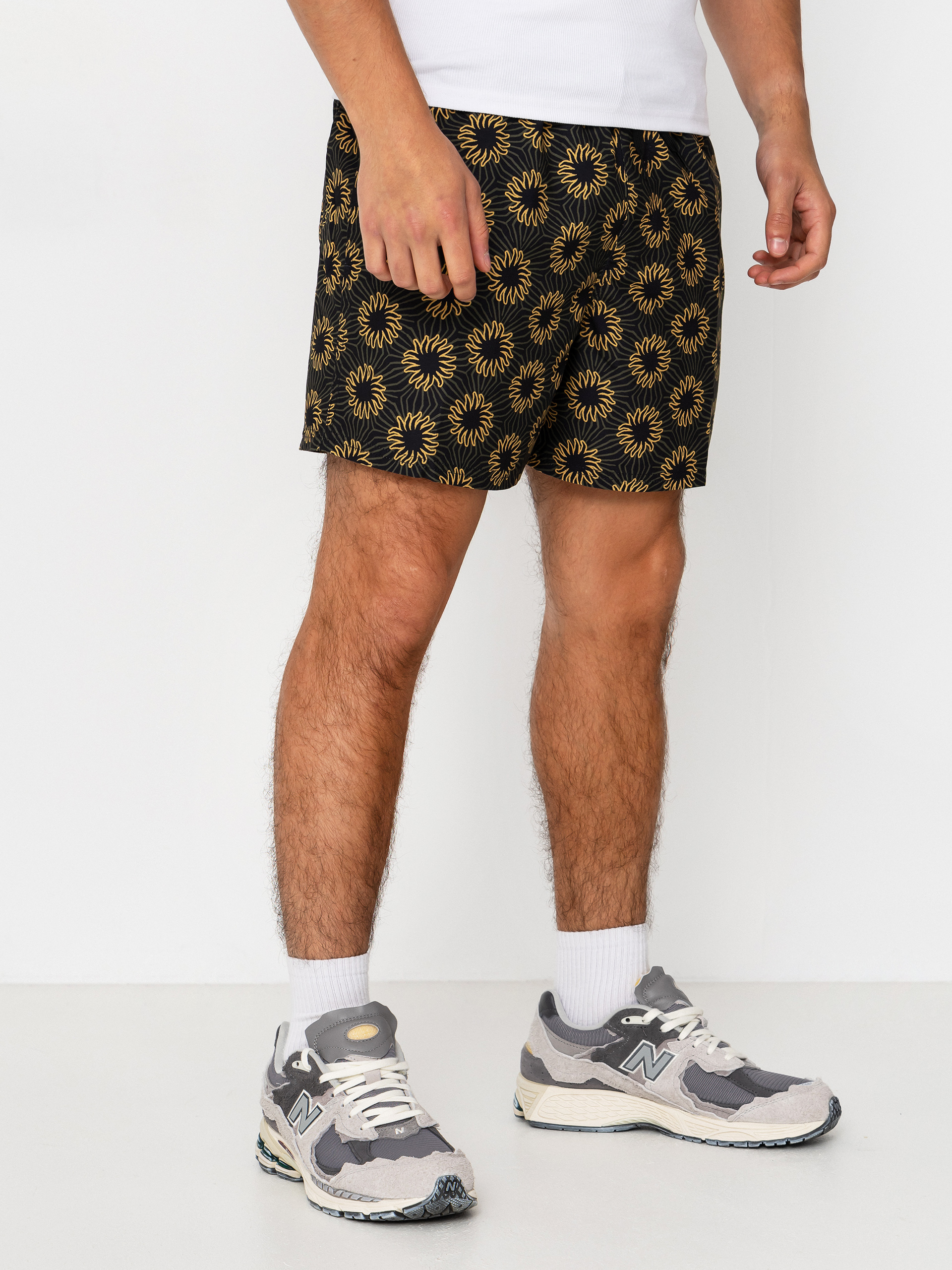 Плажни къси панталони Quiksilver Everyday Printed Volley 15 (black ocean mayhem)