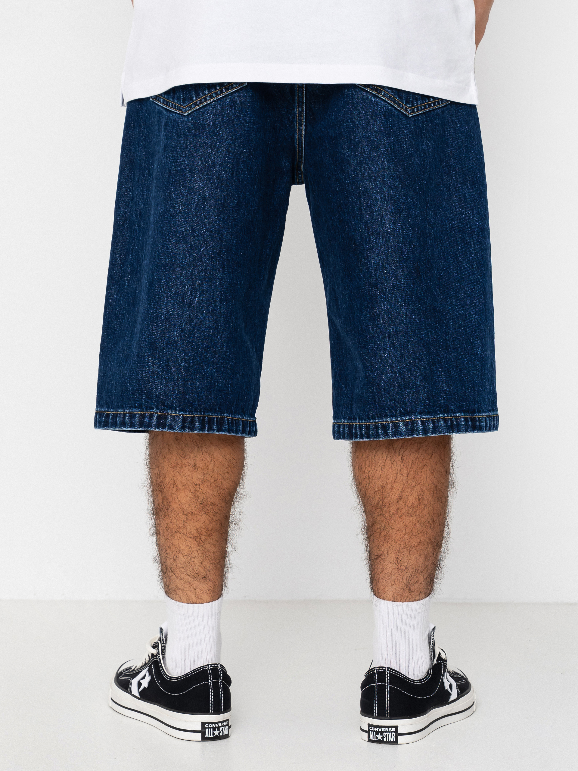 Къси панталони Carhartt WIP Langdon (blue stone washed)