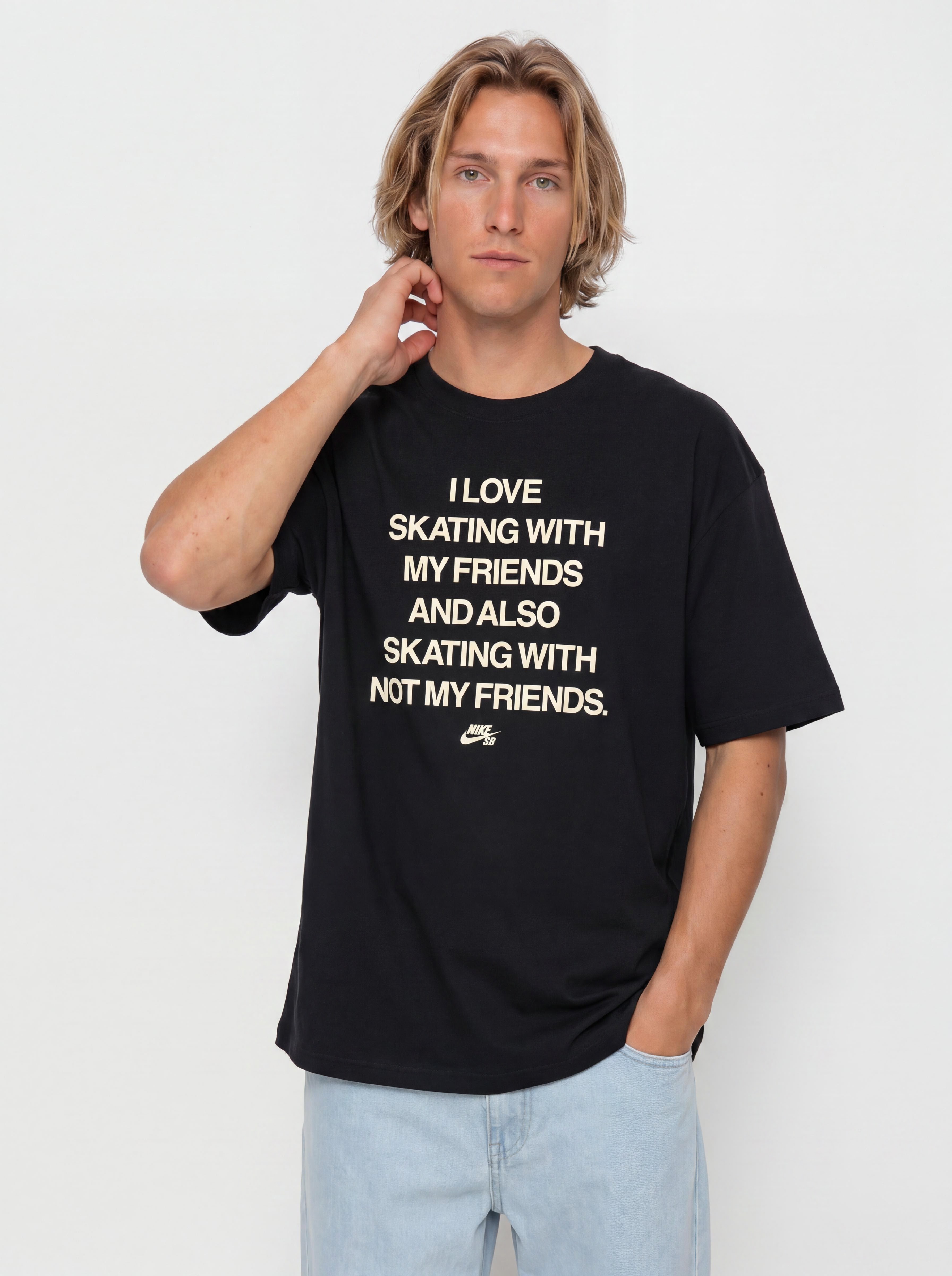 Тениска Nike SB My Friends (black)
