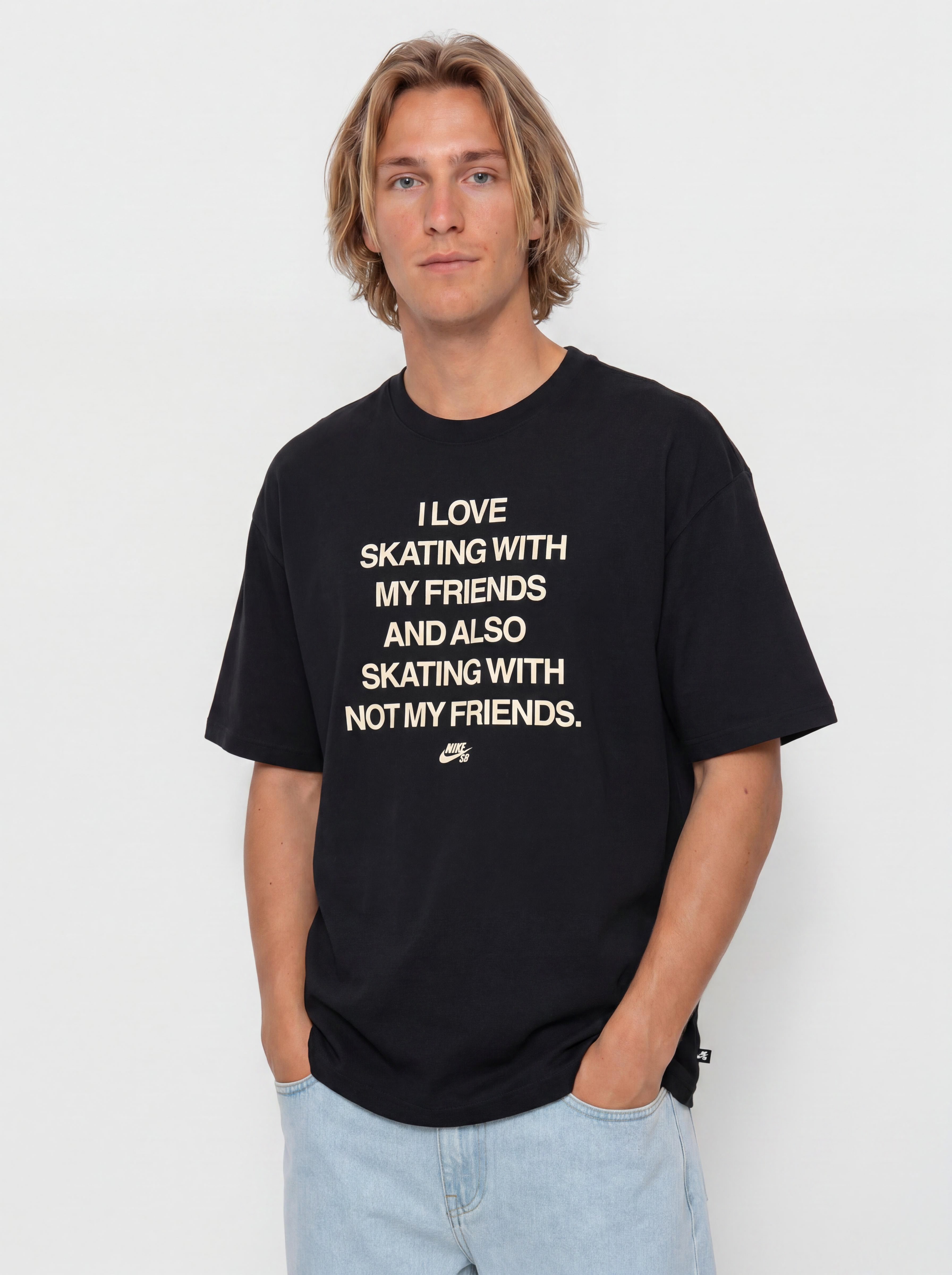 Тениска Nike SB My Friends (black)