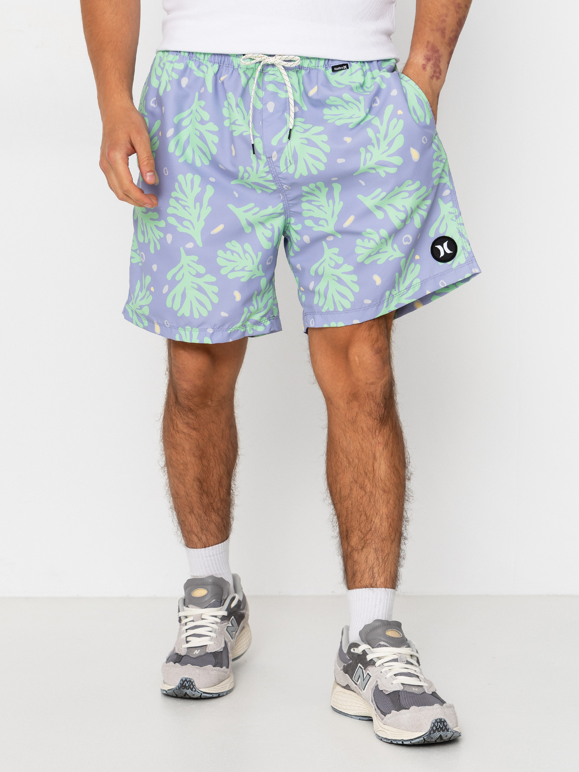 Къси панталони Hurley Volley Icon Coral (lavender mist)