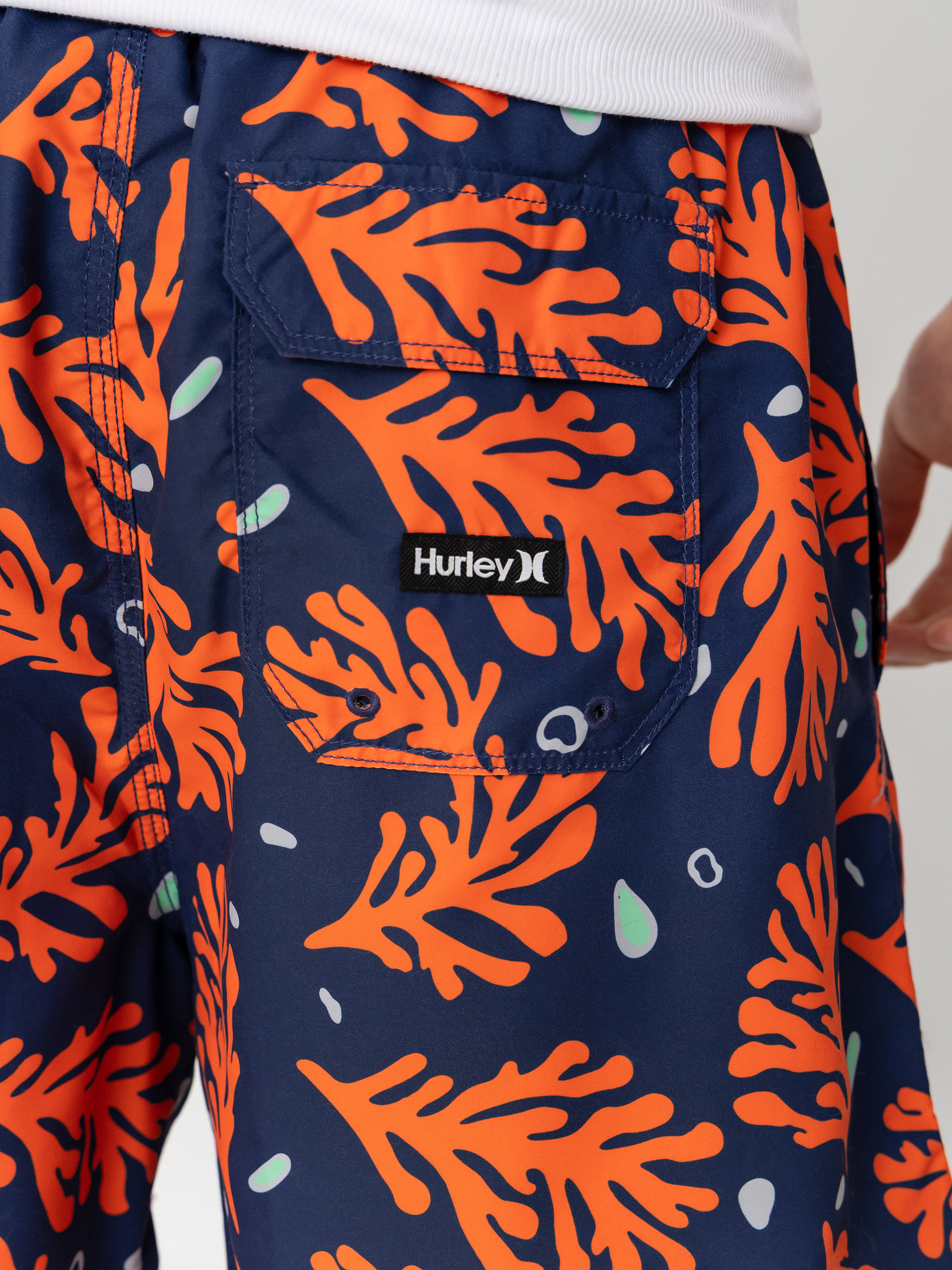 Къси панталони Hurley Volley Icon Coral (destroyer)