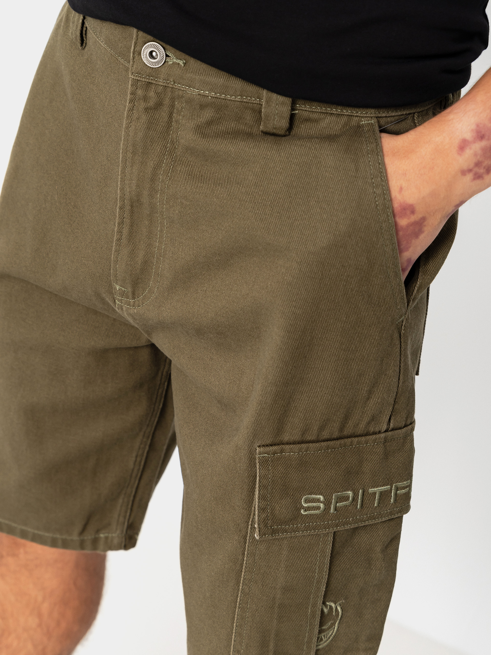 Къси панталони Spitfire Classic 87 Cargo (olive)