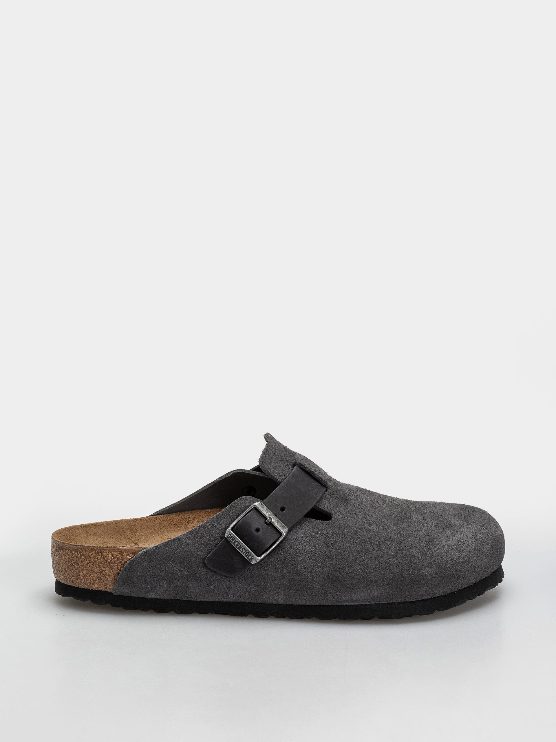 Чехли Birkenstock Boston Mixed Leather Regular (charcoal)