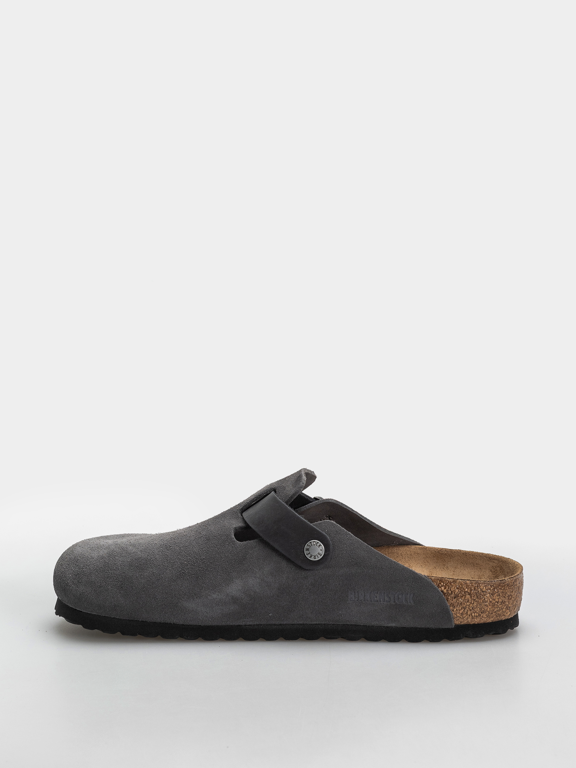 Чехли Birkenstock Boston Mixed Leather Regular (charcoal)