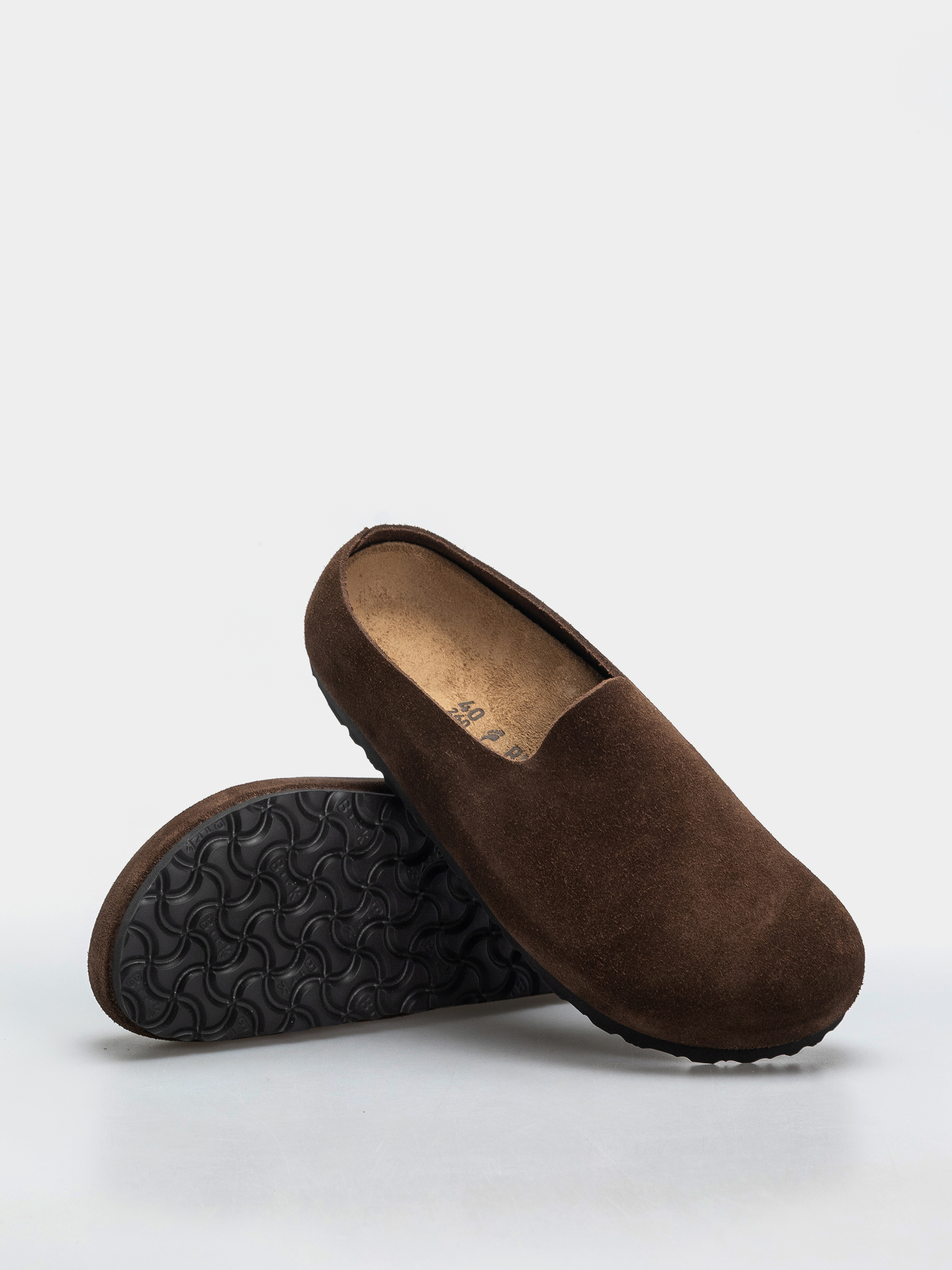 Чехли Birkenstock Amsterdam Wrapped Suede Leather Narrow (carafe)