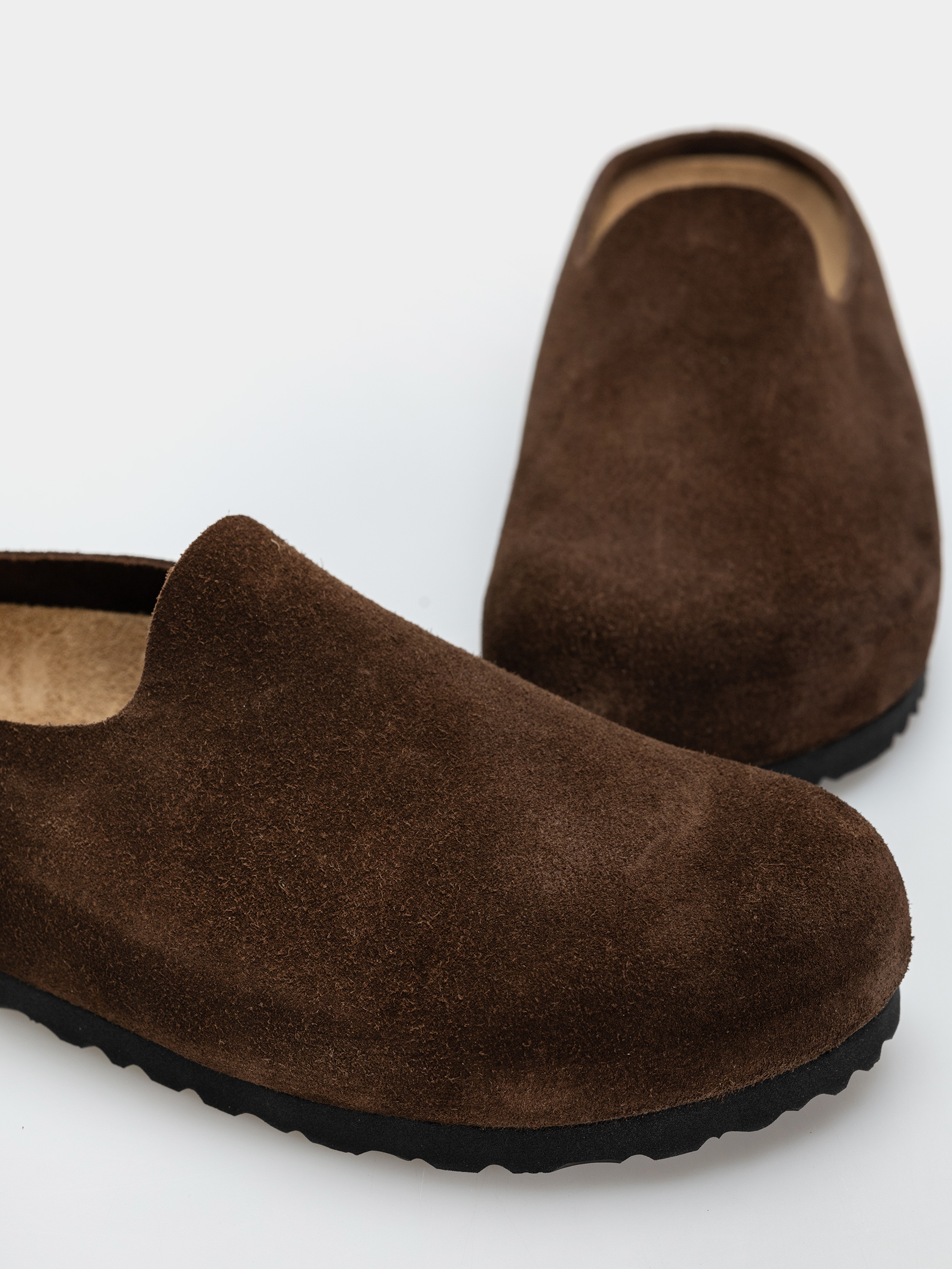 Чехли Birkenstock Amsterdam Wrapped Suede Leather Narrow (carafe)