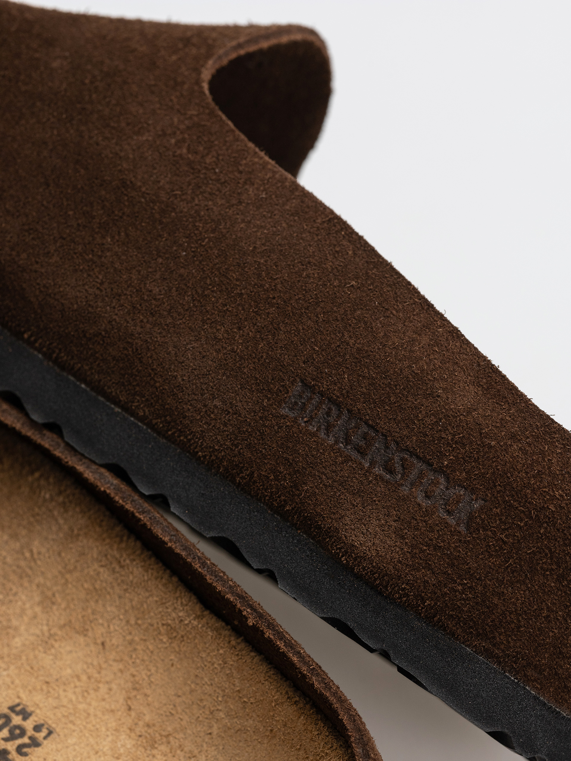 Чехли Birkenstock Amsterdam Wrapped Suede Leather Narrow (carafe)