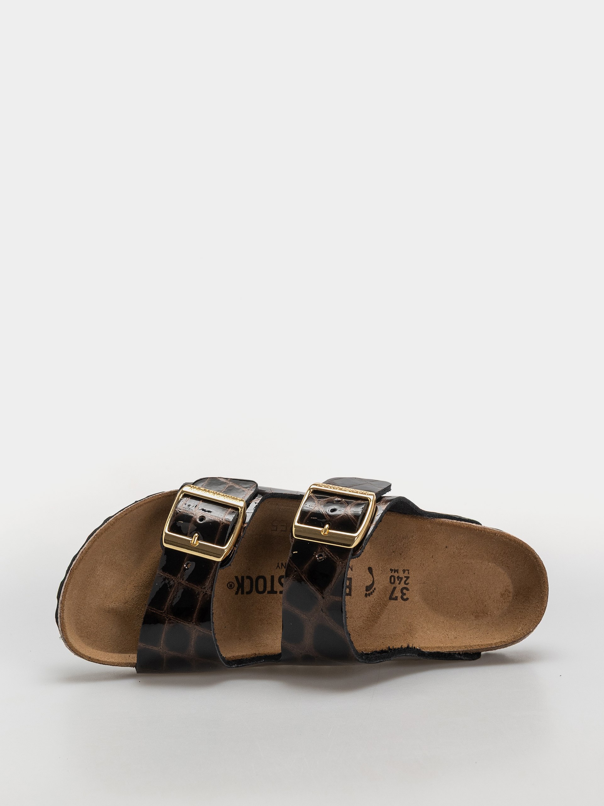 Чехли Birkenstock Arizona Leather Narrow Wmn (emboss leather black)