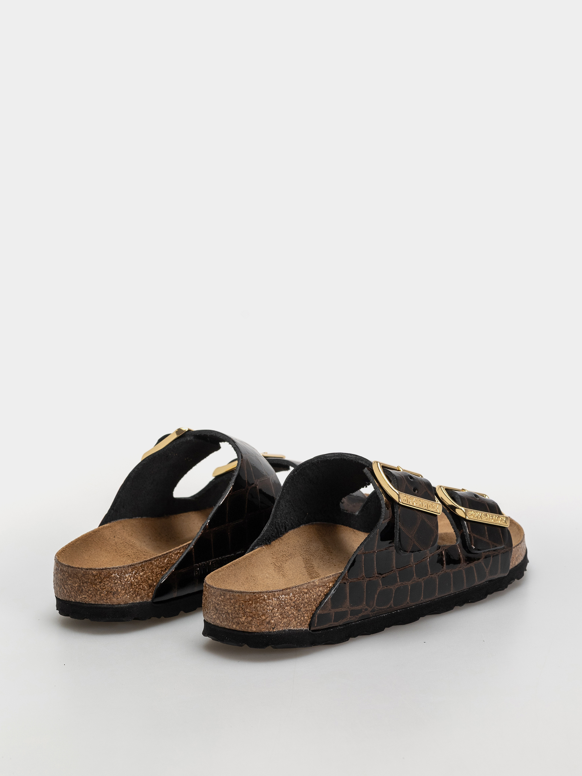 Чехли Birkenstock Arizona Leather Narrow Wmn (emboss leather black)