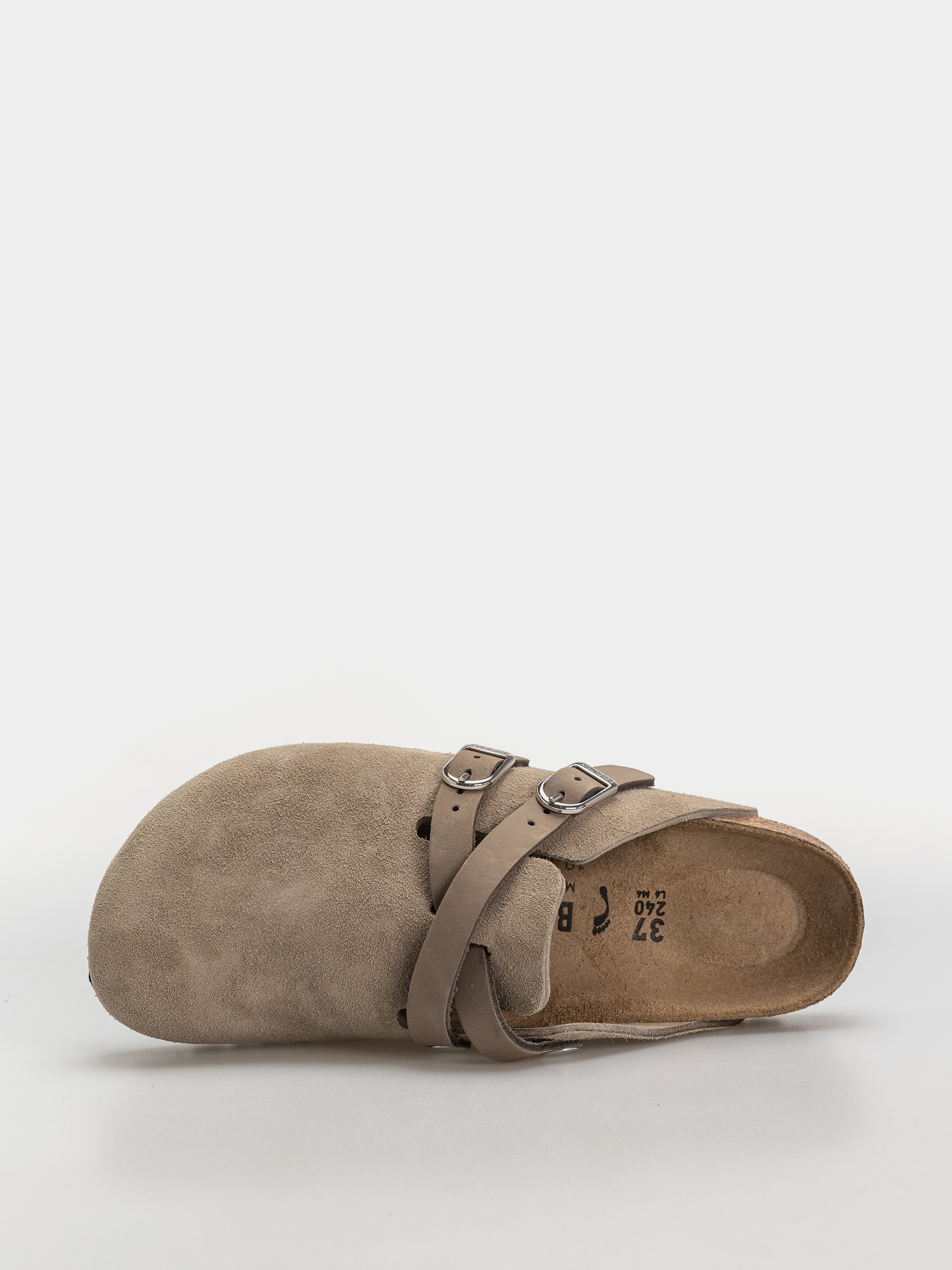 Чехли Birkenstock Blair Suede Leather Narrow Wmn (taupe)