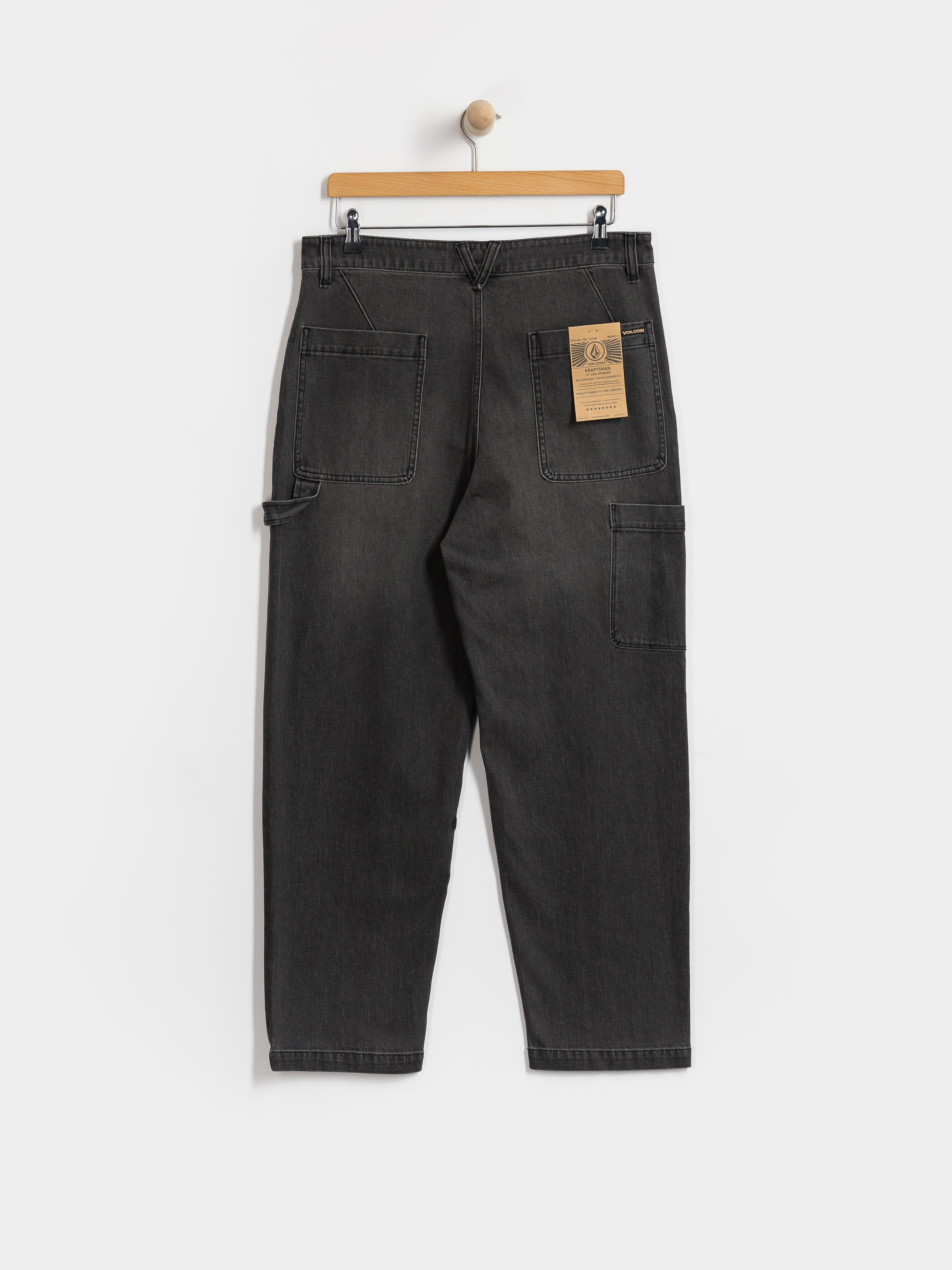 Панталони Volcom Kraftsman II (black grey)