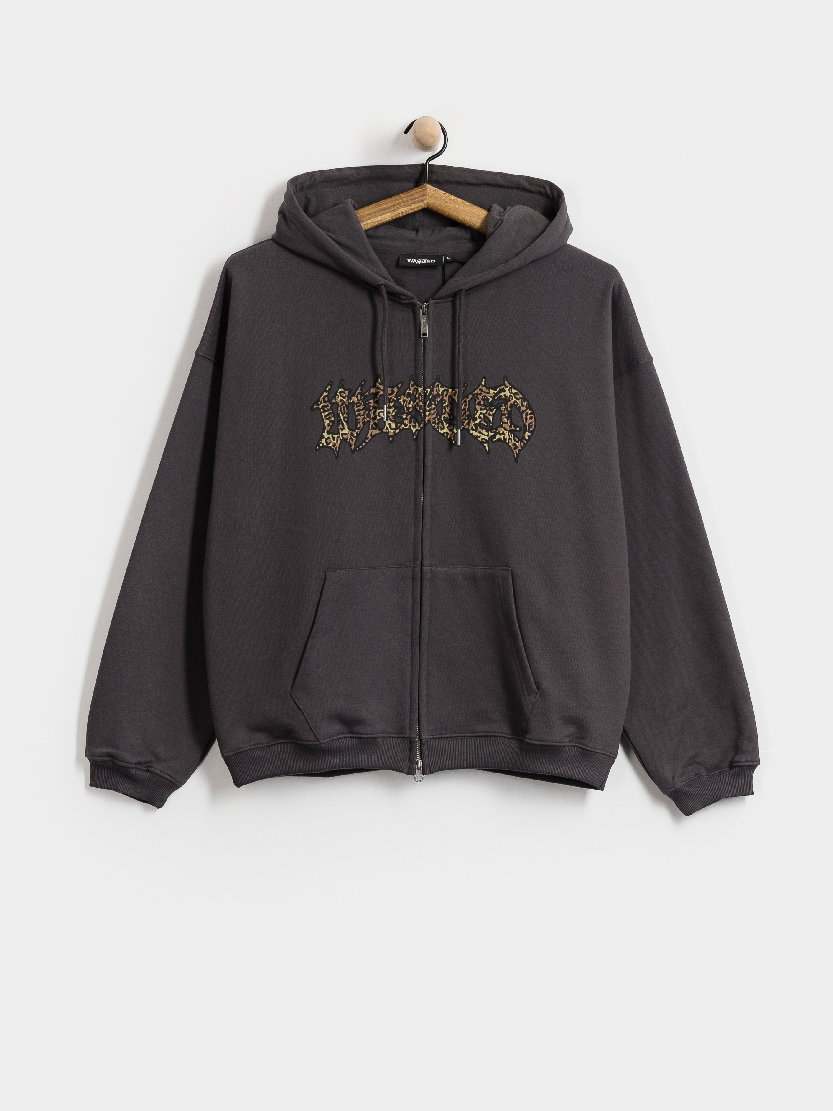 Суитшърт с качулка Wasted Paris Cheetah ZHD (old black)