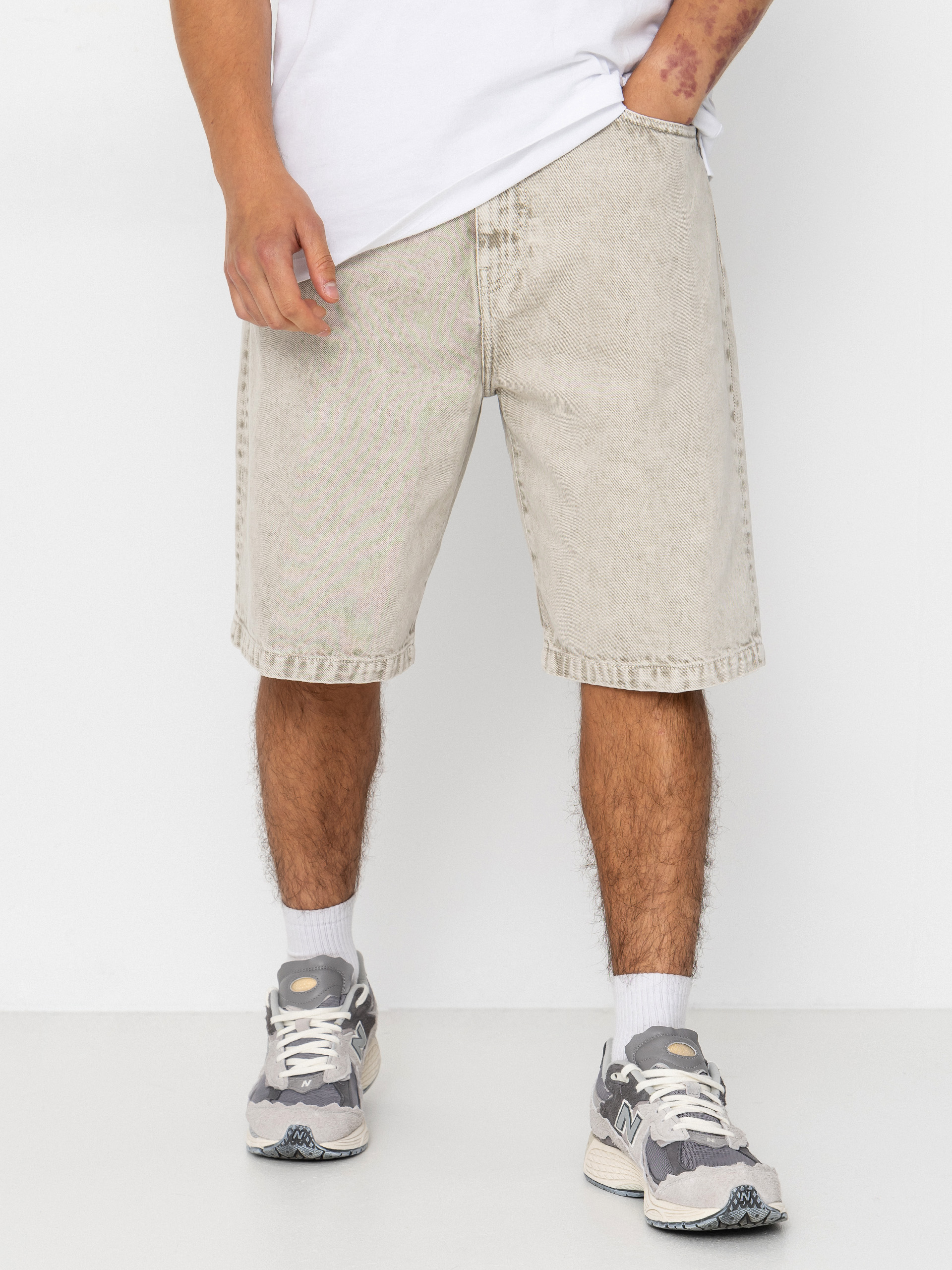 Къси панталони Carhartt WIP Landon (opuntia chalk wash)