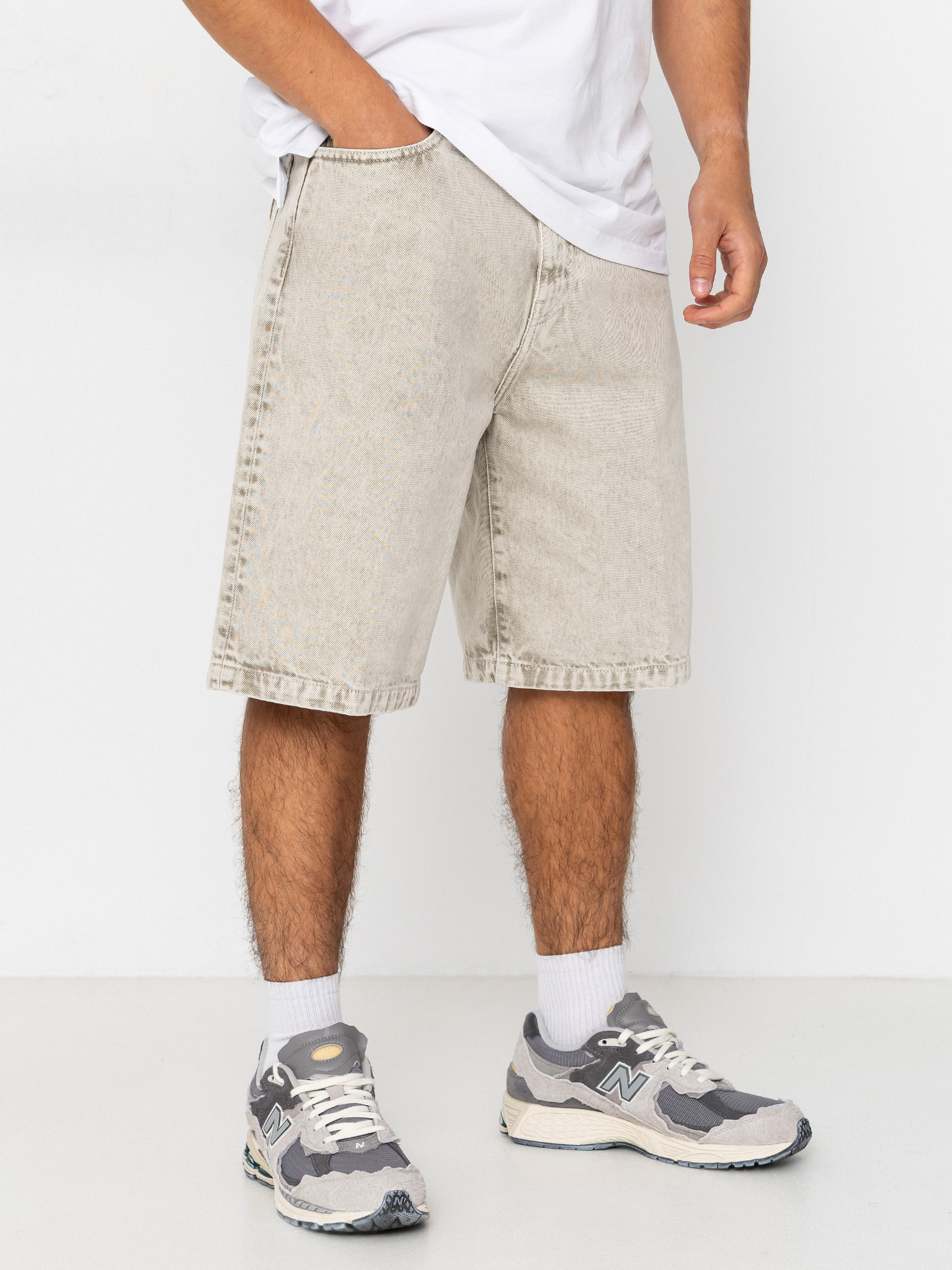 Къси панталони Carhartt WIP Landon (opuntia chalk wash)