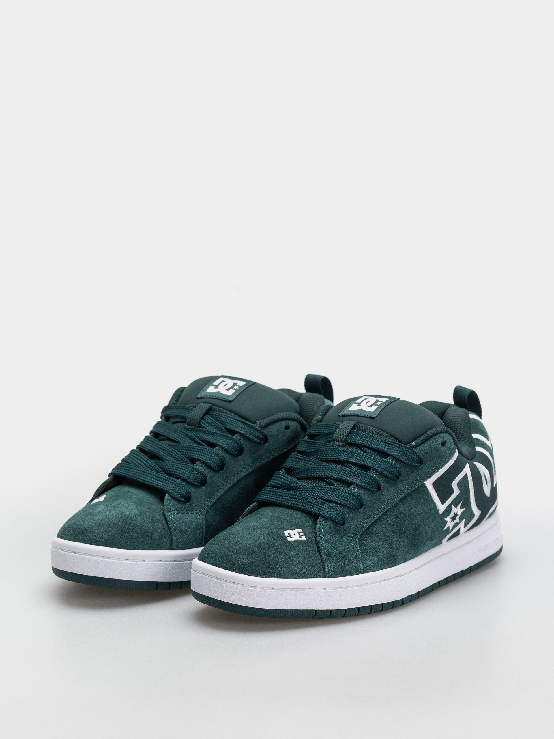 Обувки DC Court Graffik Se (dark green/white)
