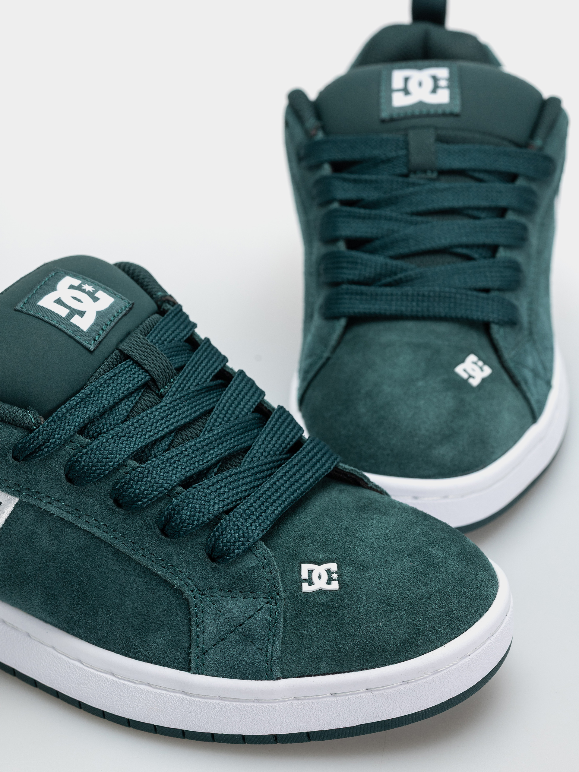Обувки DC Court Graffik Se (dark green/white)