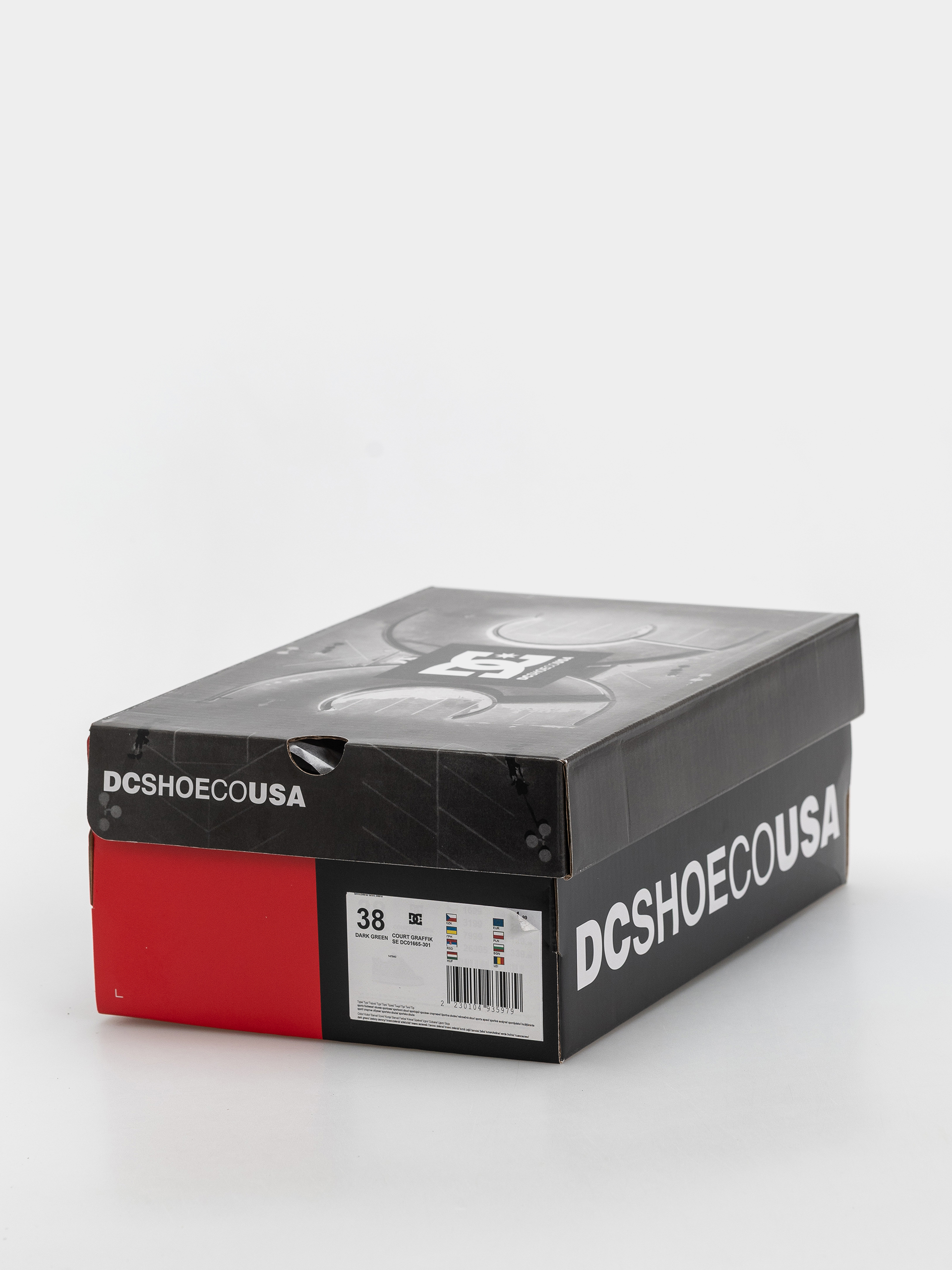 Обувки DC Court Graffik Se (dark green/white)