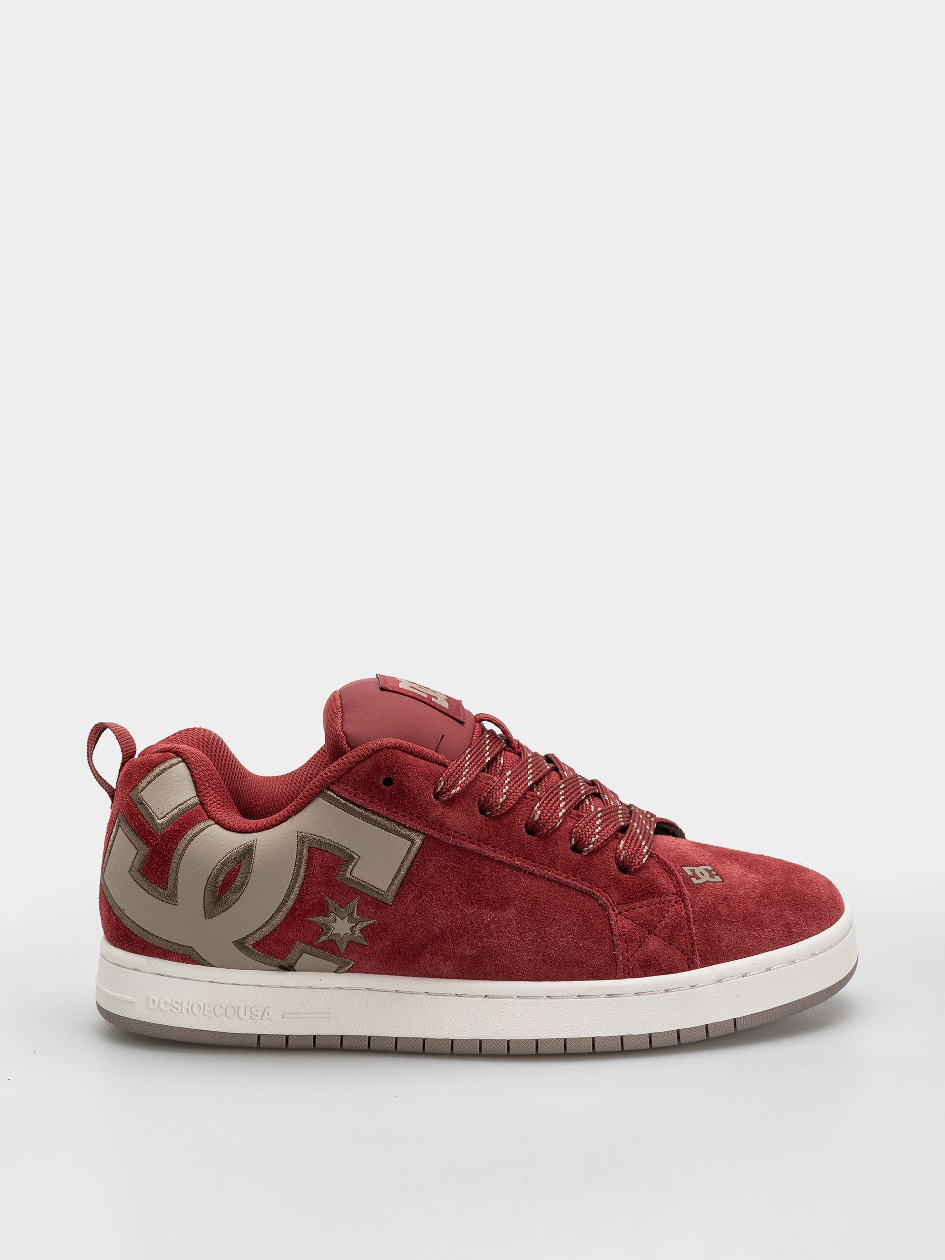 Обувки DC Court Graffik Se (brick red/warm taupe/off white)