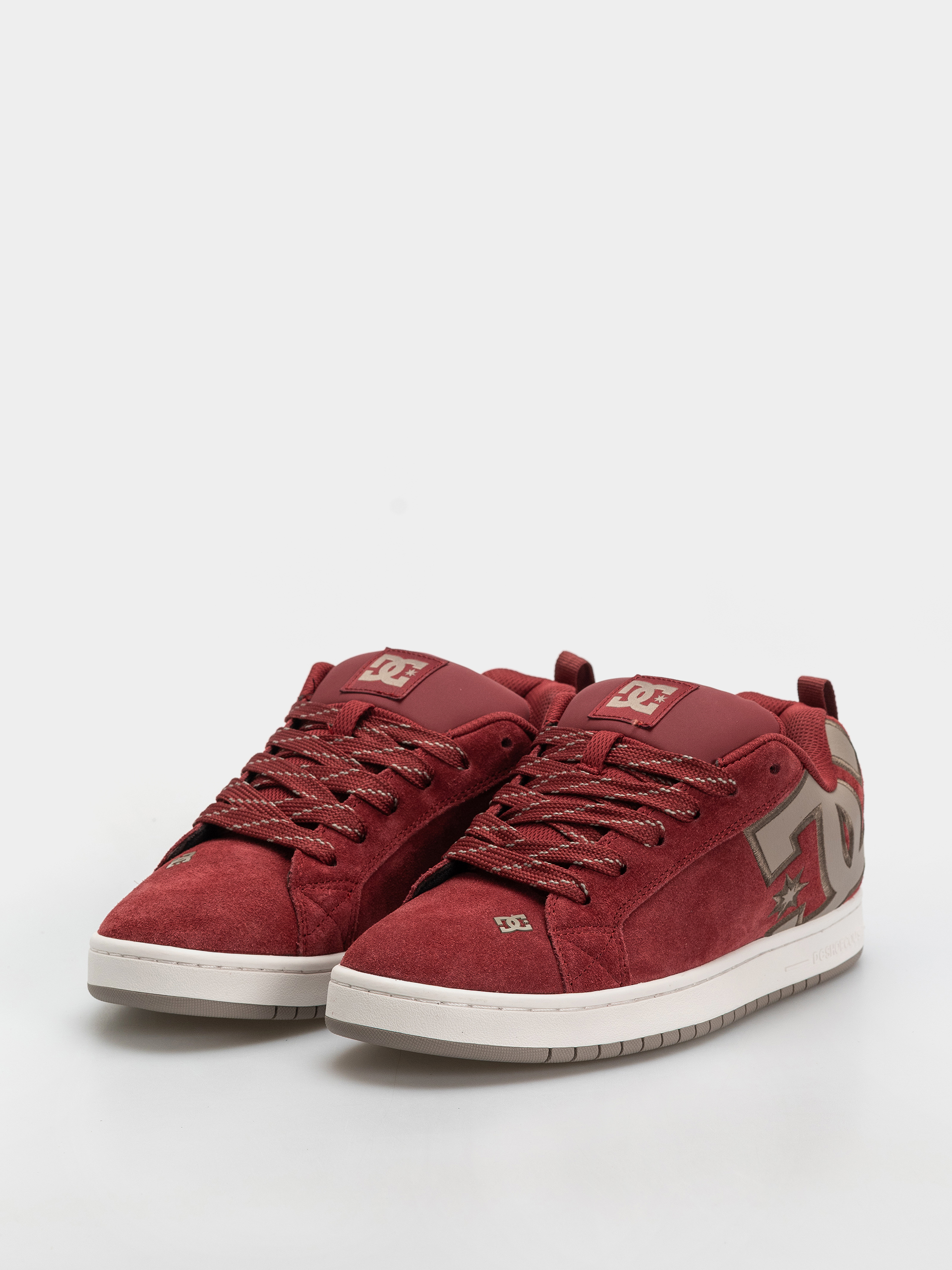 Обувки DC Court Graffik Se (brick red/warm taupe/off white)