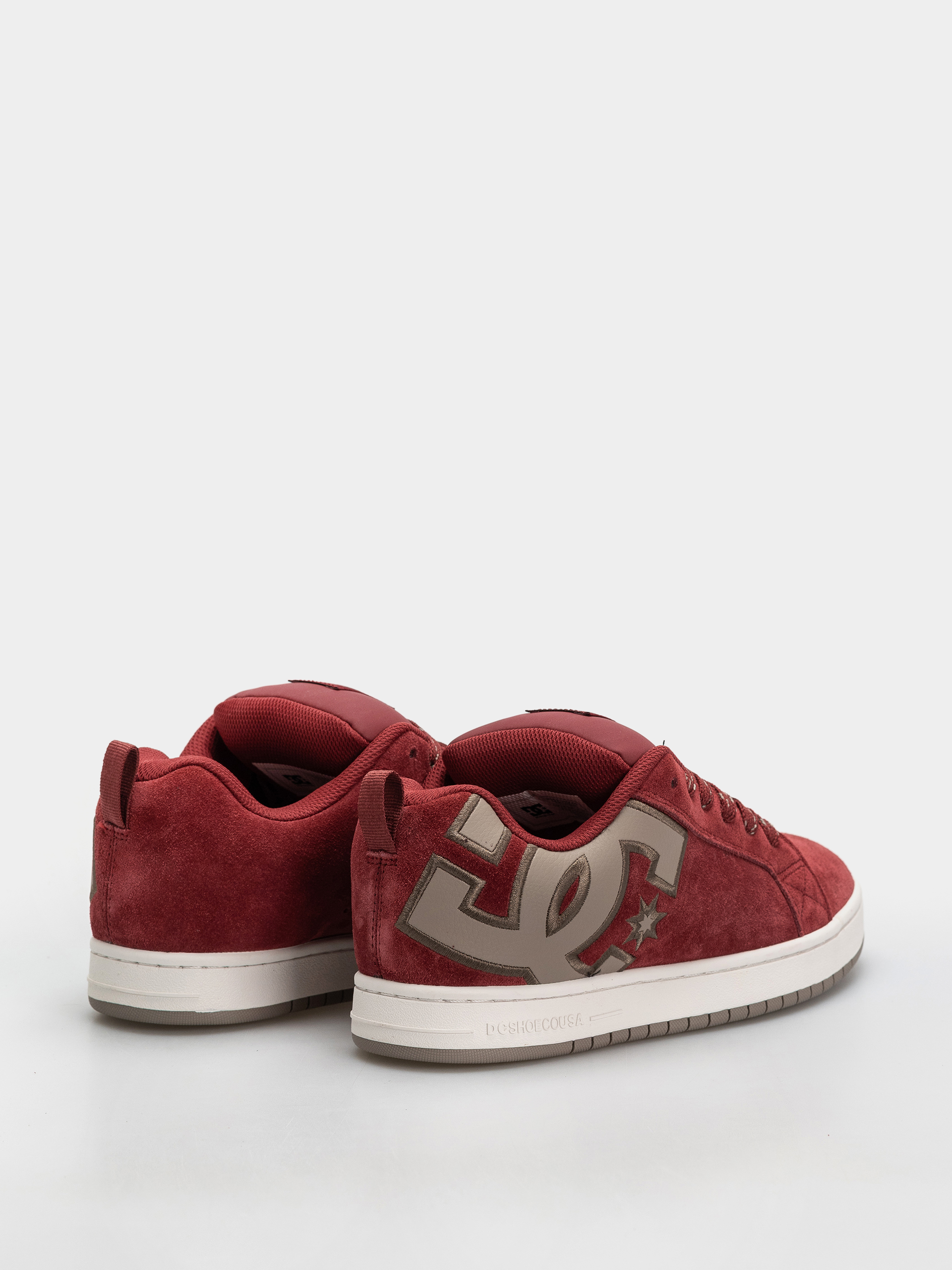 Обувки DC Court Graffik Se (brick red/warm taupe/off white)