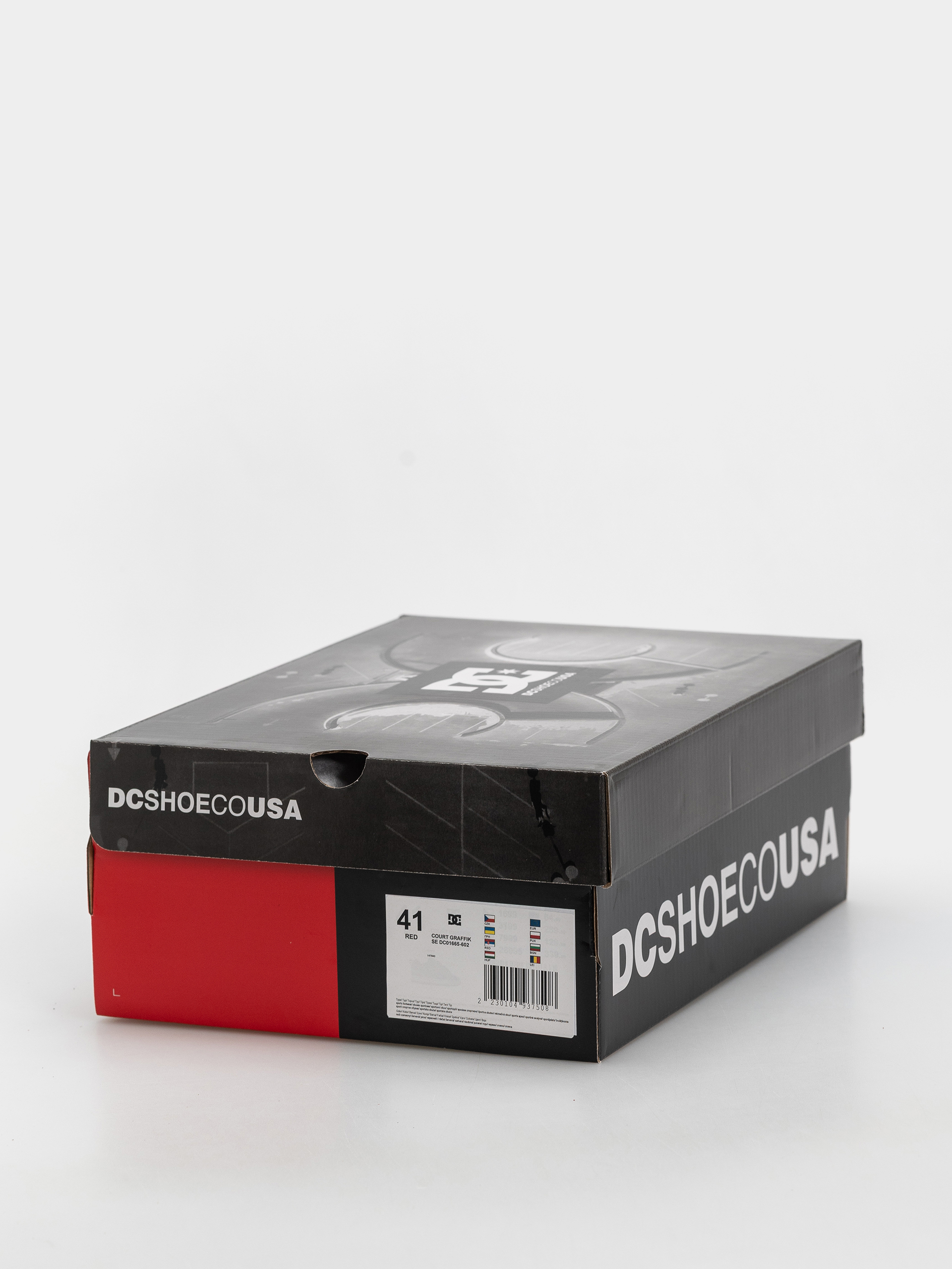 Обувки DC Court Graffik Se (brick red/warm taupe/off white)
