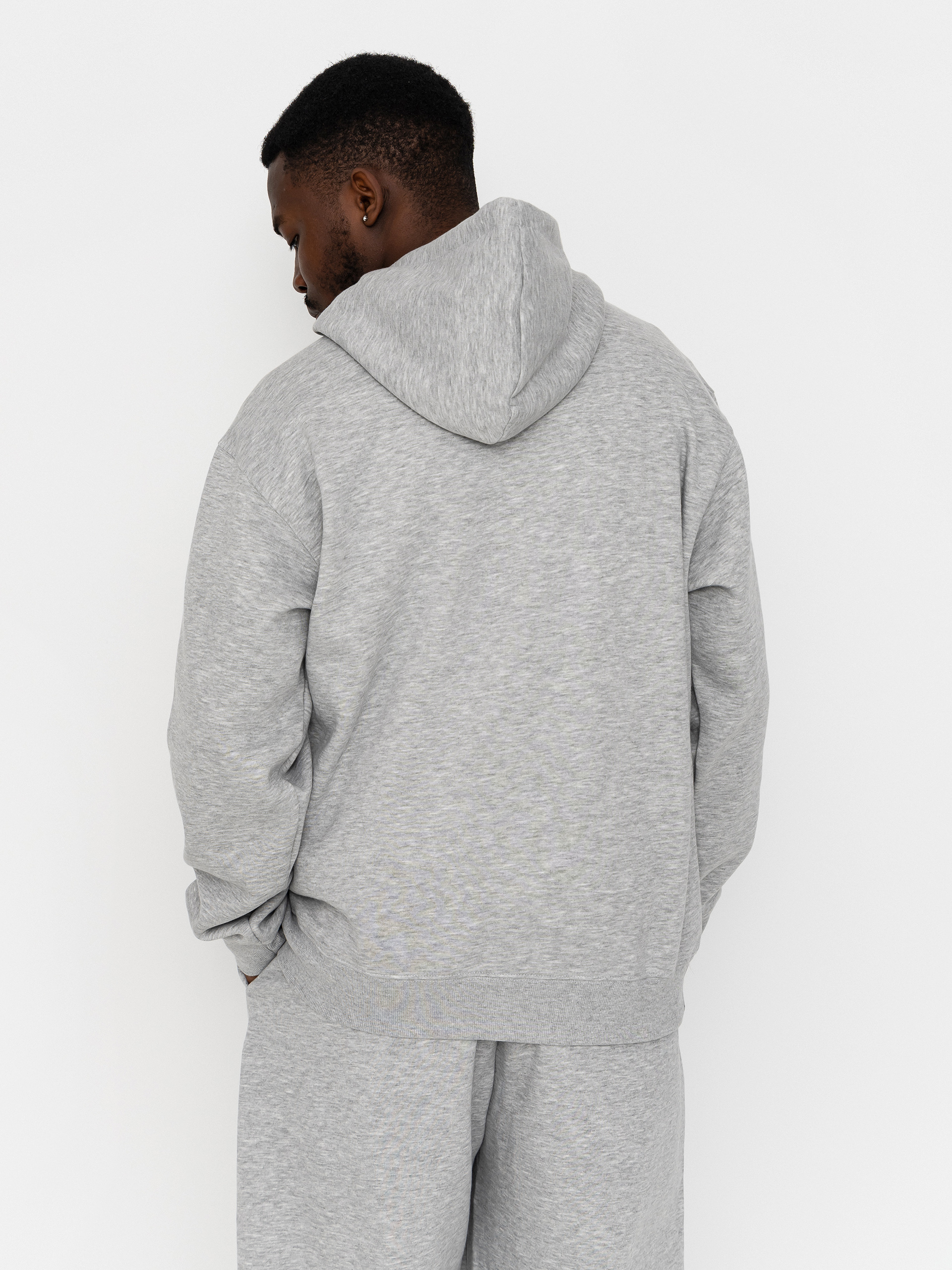 Суитшърт с качулка New Balance Sport Essentials Fleece HD (athletic grey)
