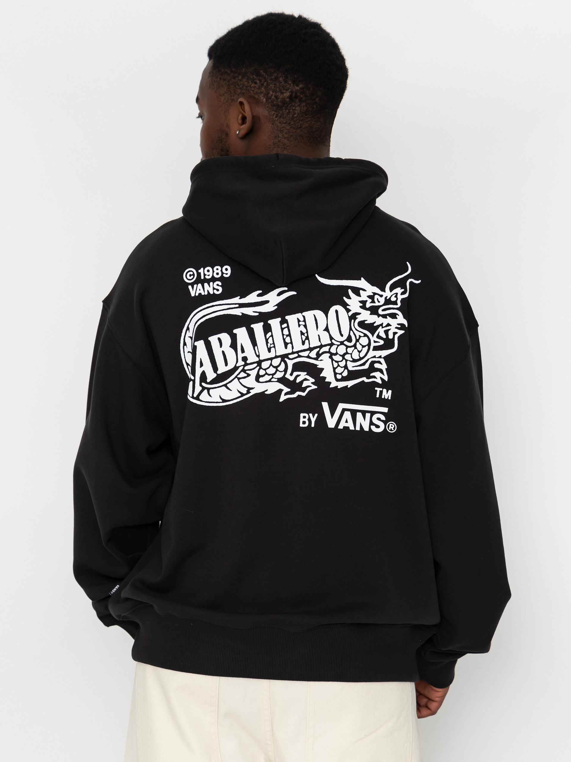 Суитшърт с качулка Vans Caballero HD (black)