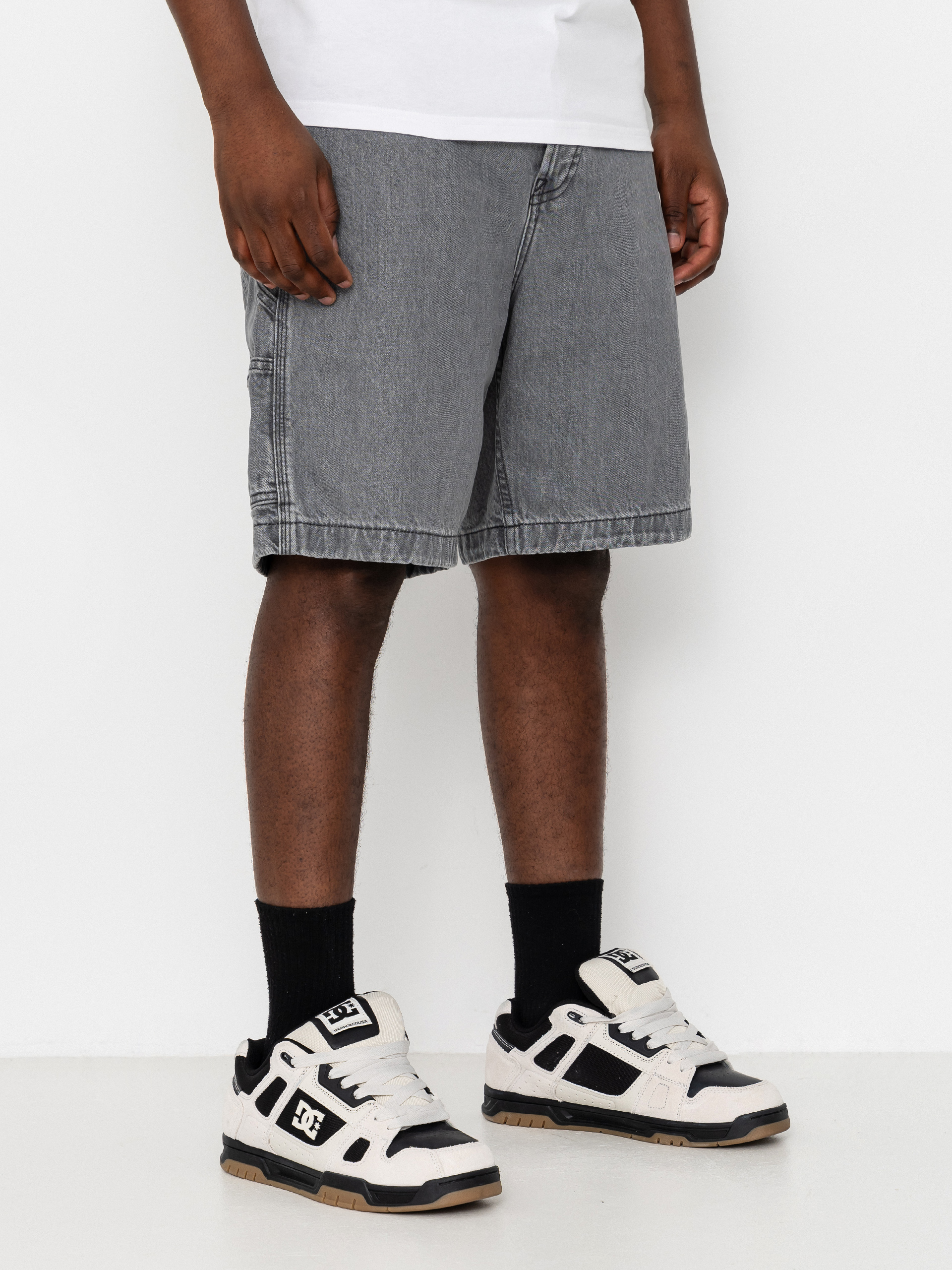 Къси панталони DC Baggy Denim Carpenter (medium grey)