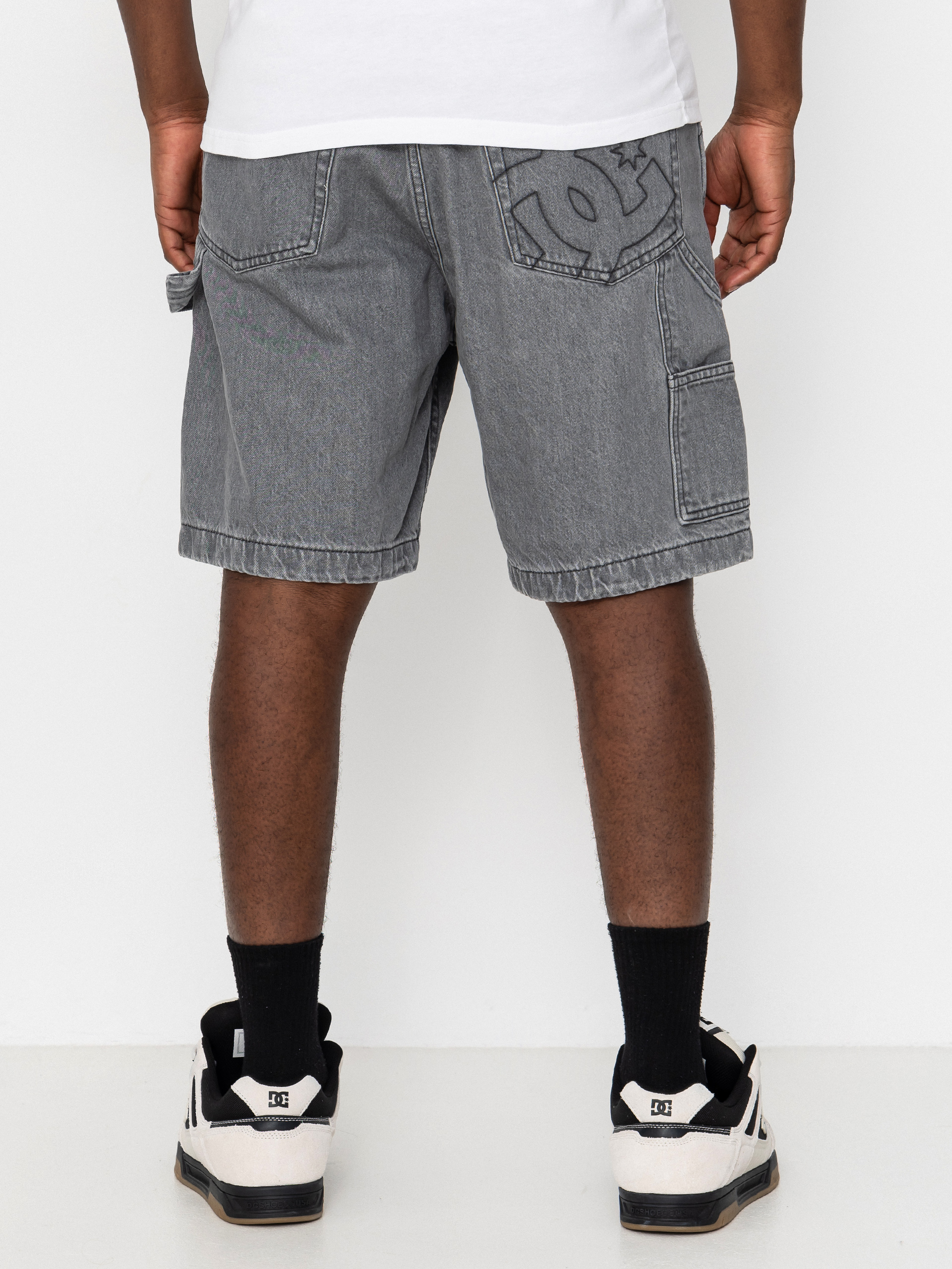 Къси панталони DC Baggy Denim Carpenter (medium grey)