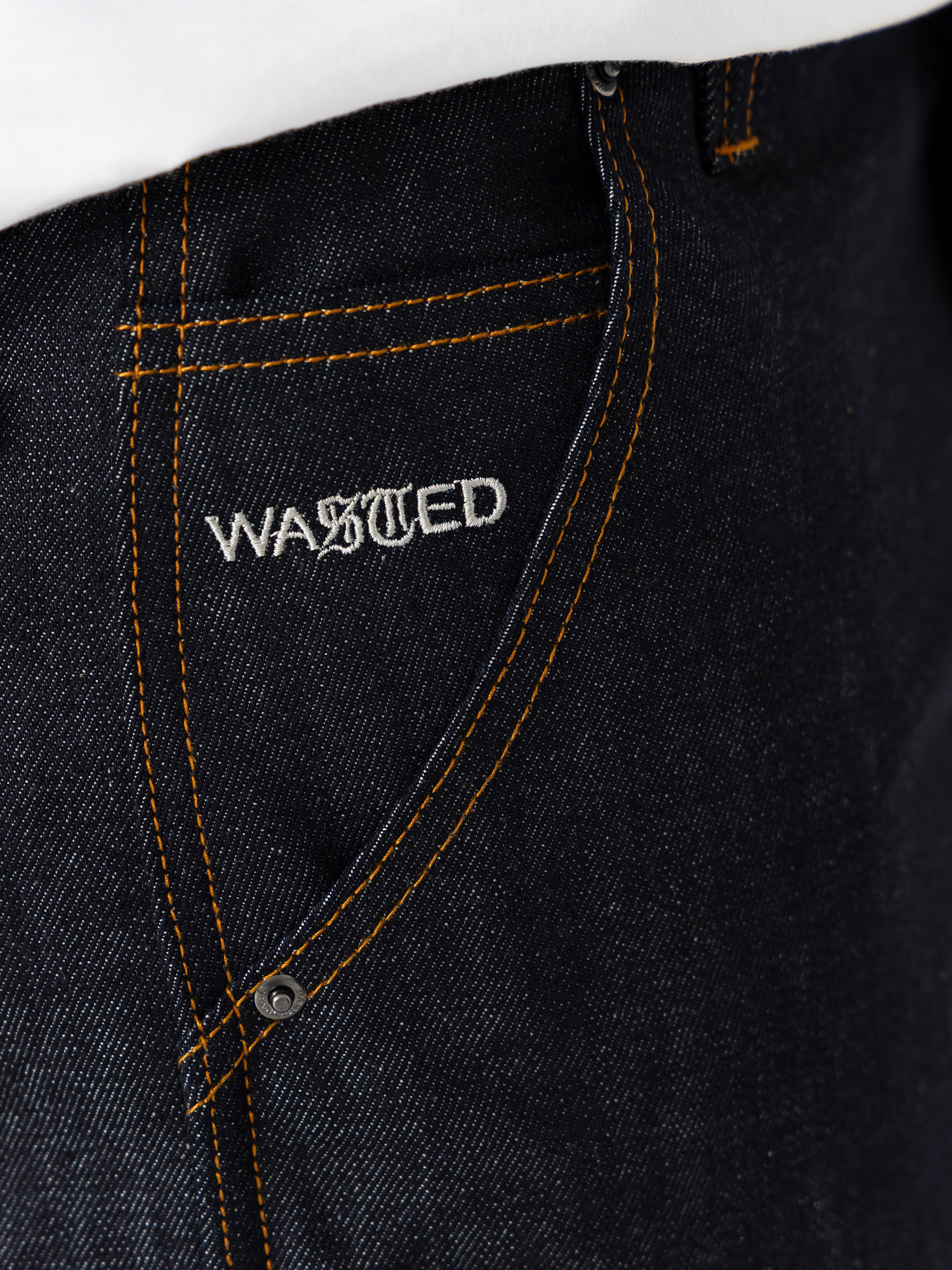 Панталони Wasted Paris Bleached Manc (acid washed blue)