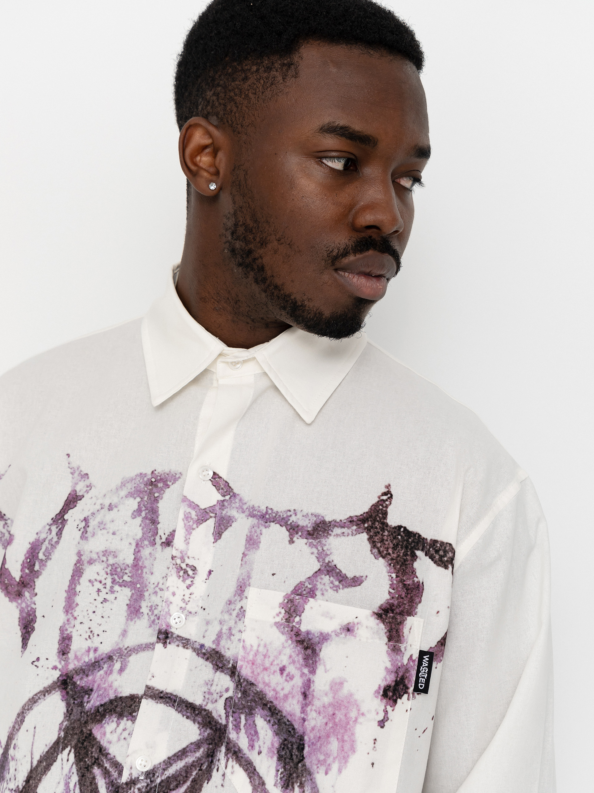 Риза Wasted Paris Banshee Shirt (natural white)