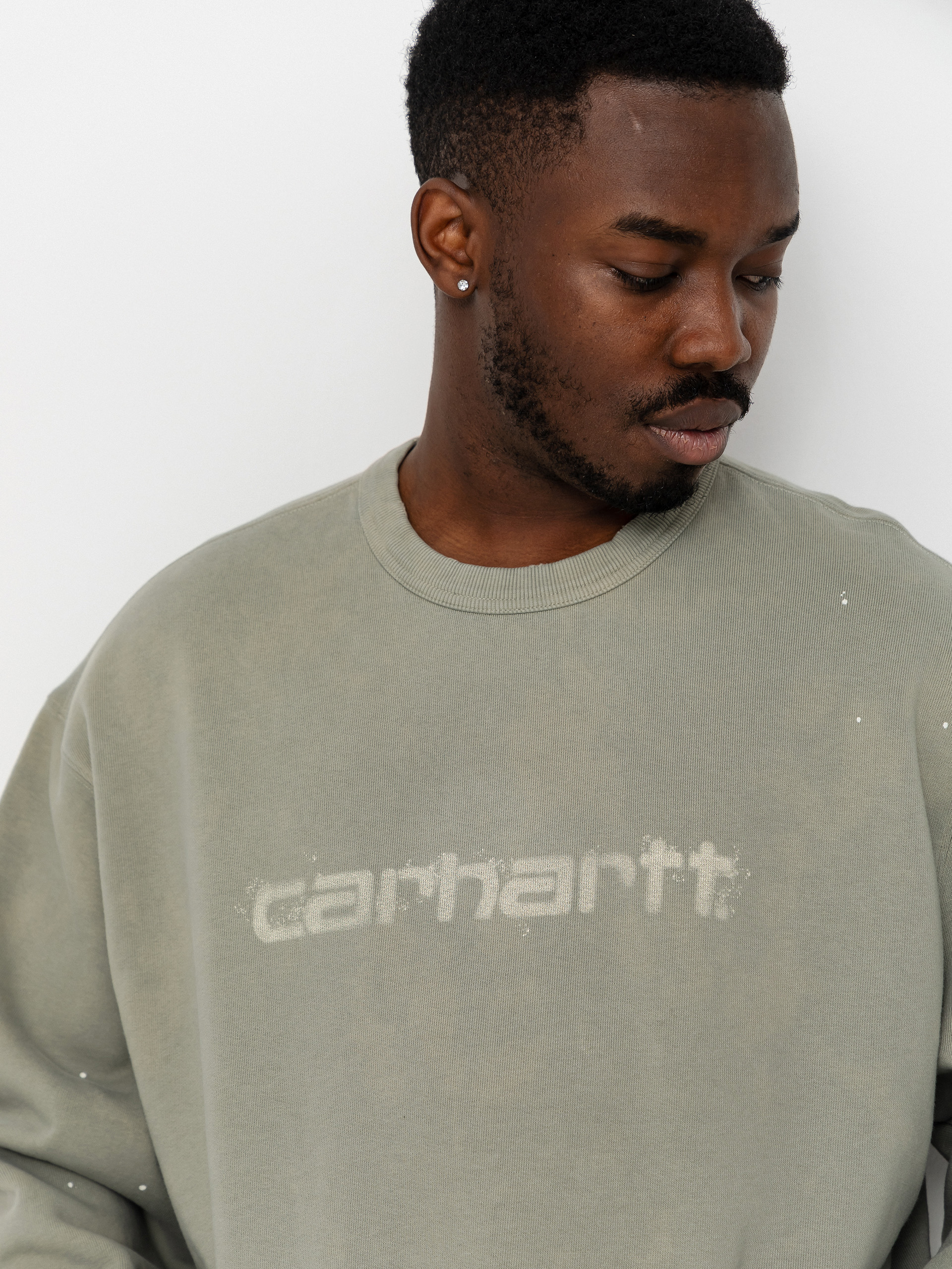 Суитшърт Carhartt WIP Painter (shady green)