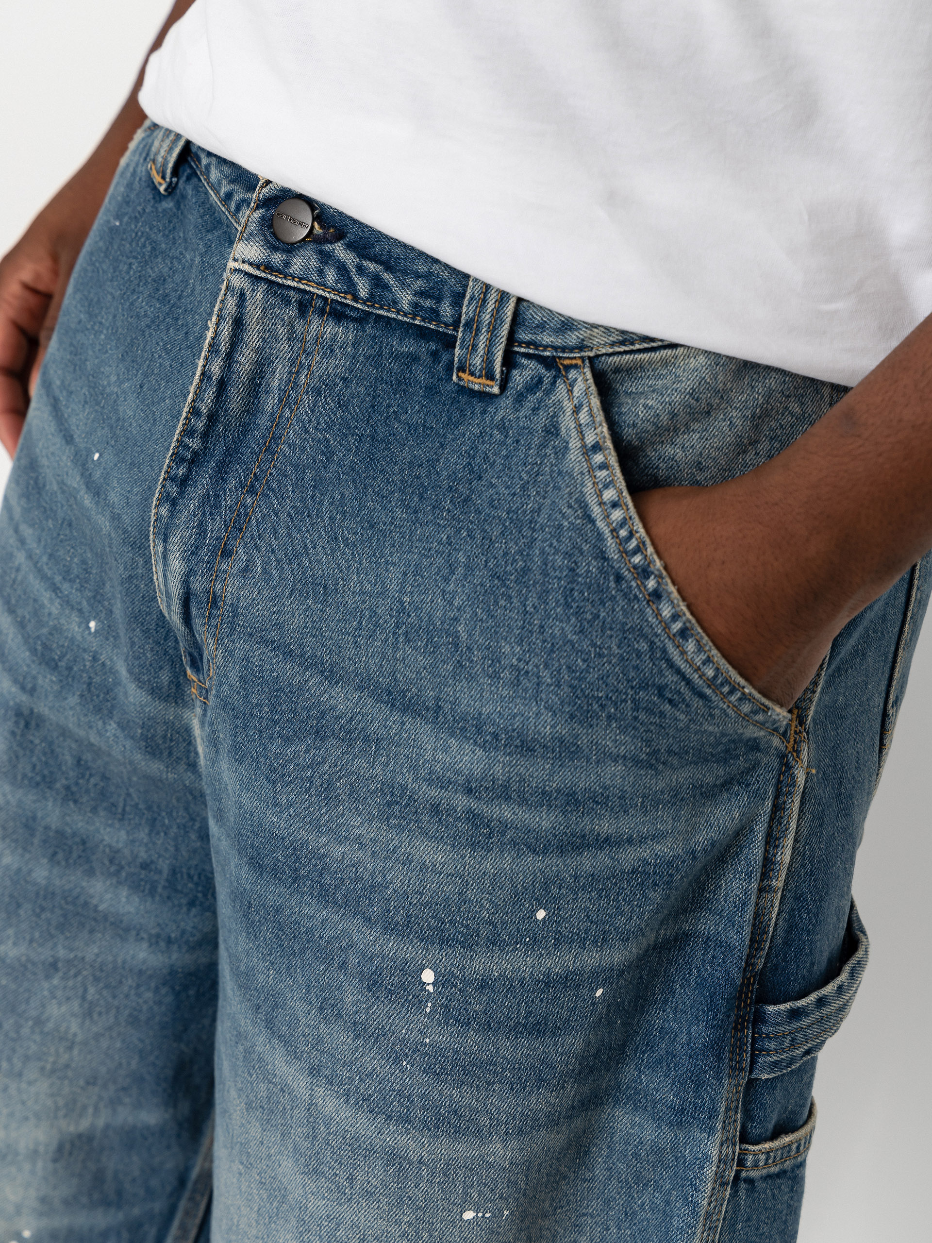 Къси панталони Carhartt WIP OG Single Knee (blue)