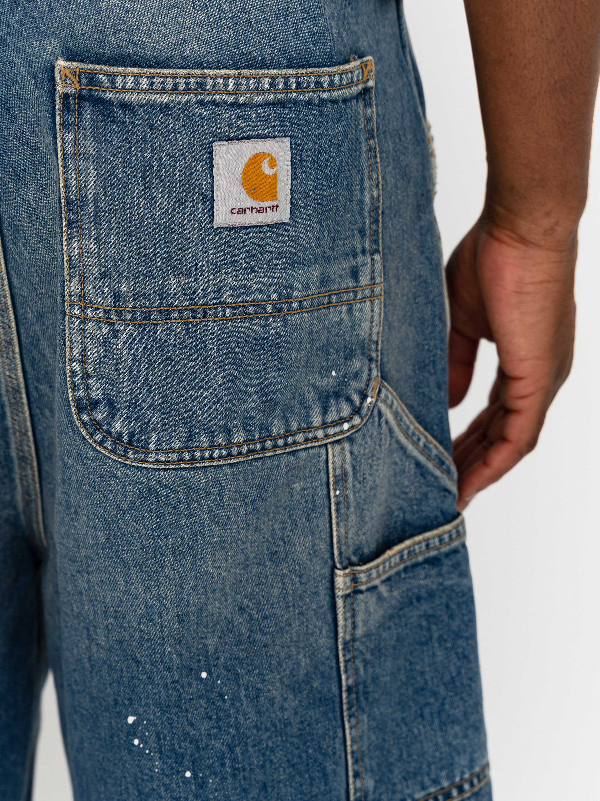 Къси панталони Carhartt WIP OG Single Knee (blue)