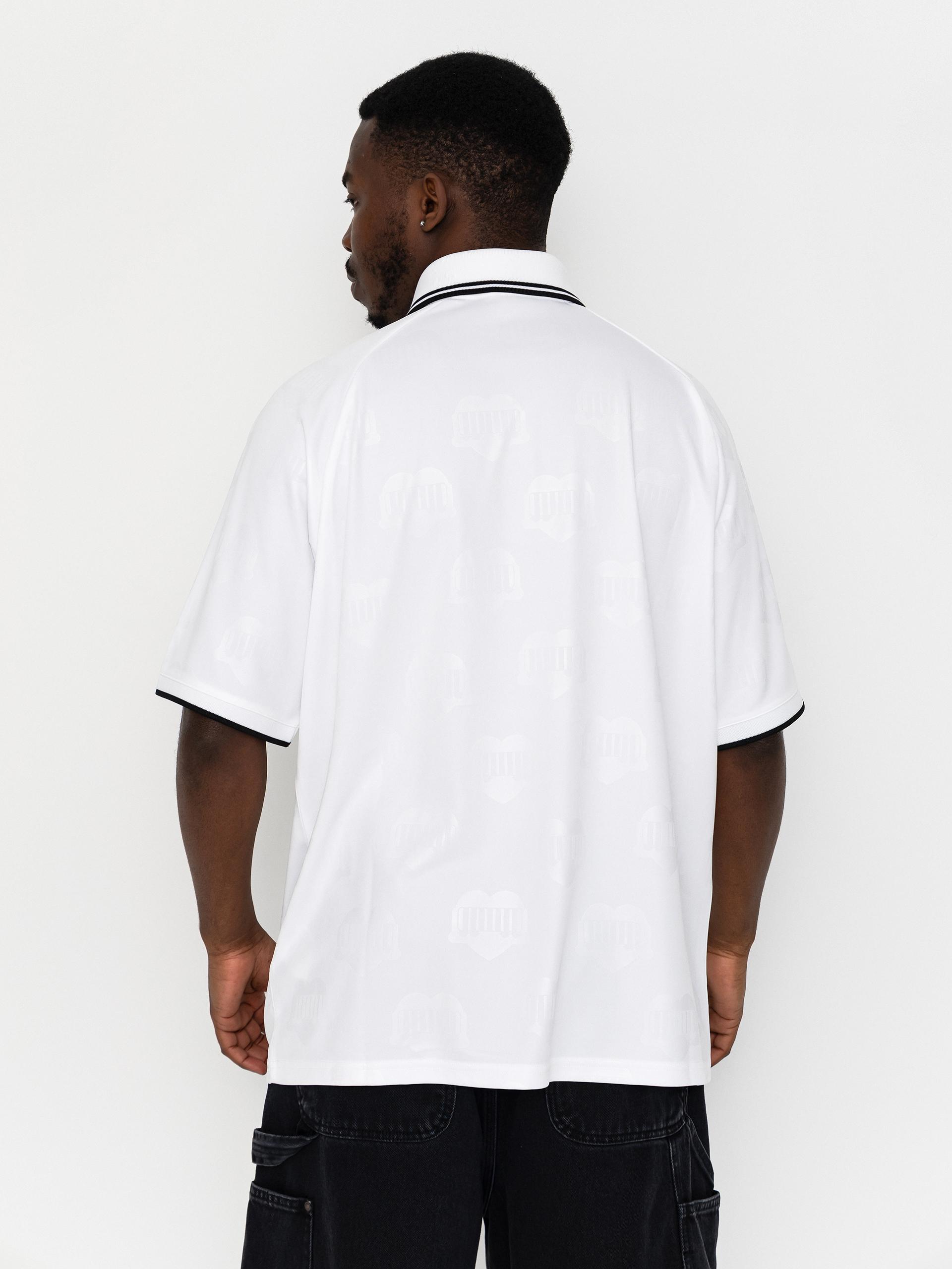 Тениска Carhartt WIP Terrace Football (heart train jacquard white)
