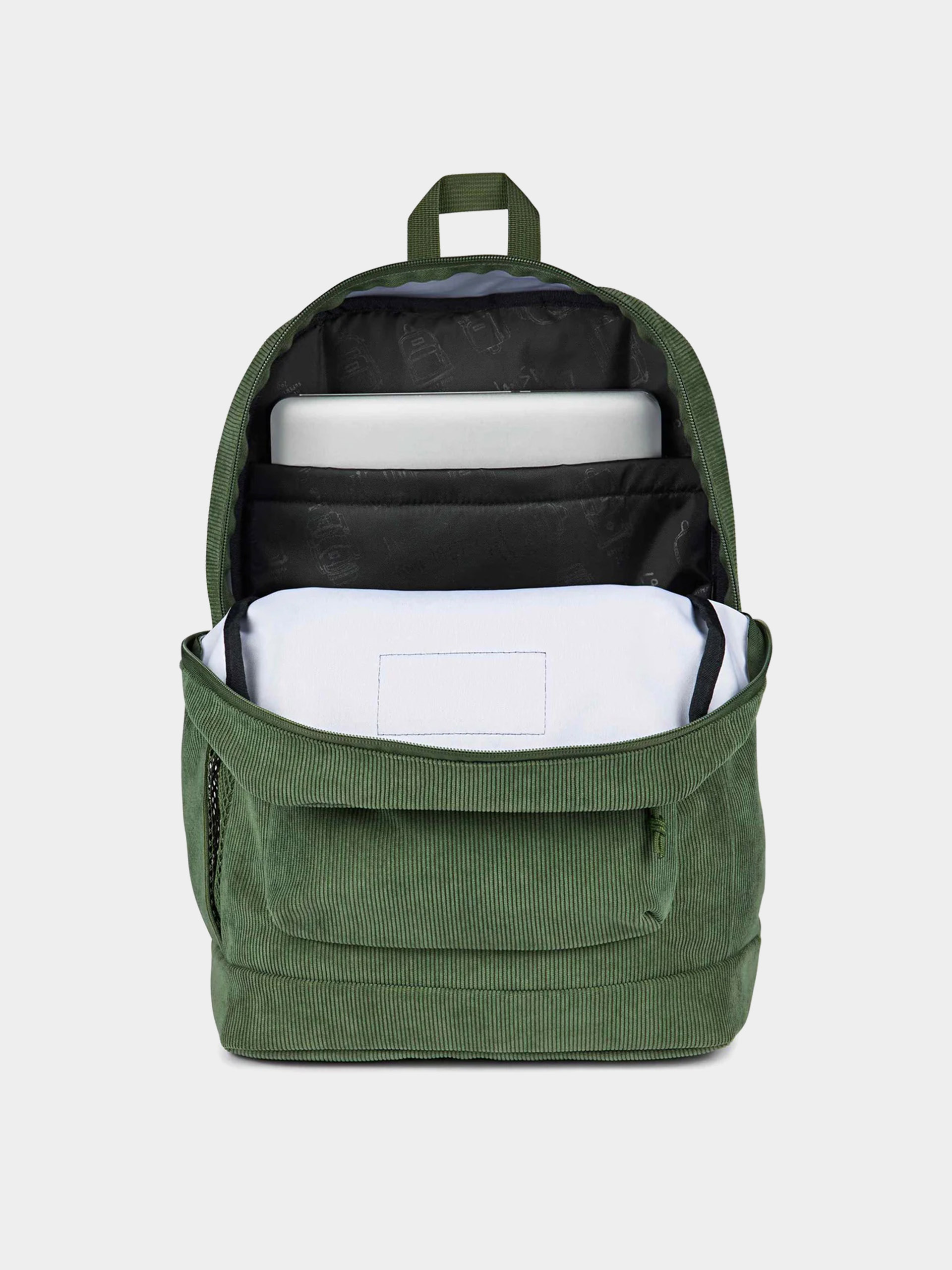 Раница JanSport Cross Town Plus Remix (cargo green corduroy)