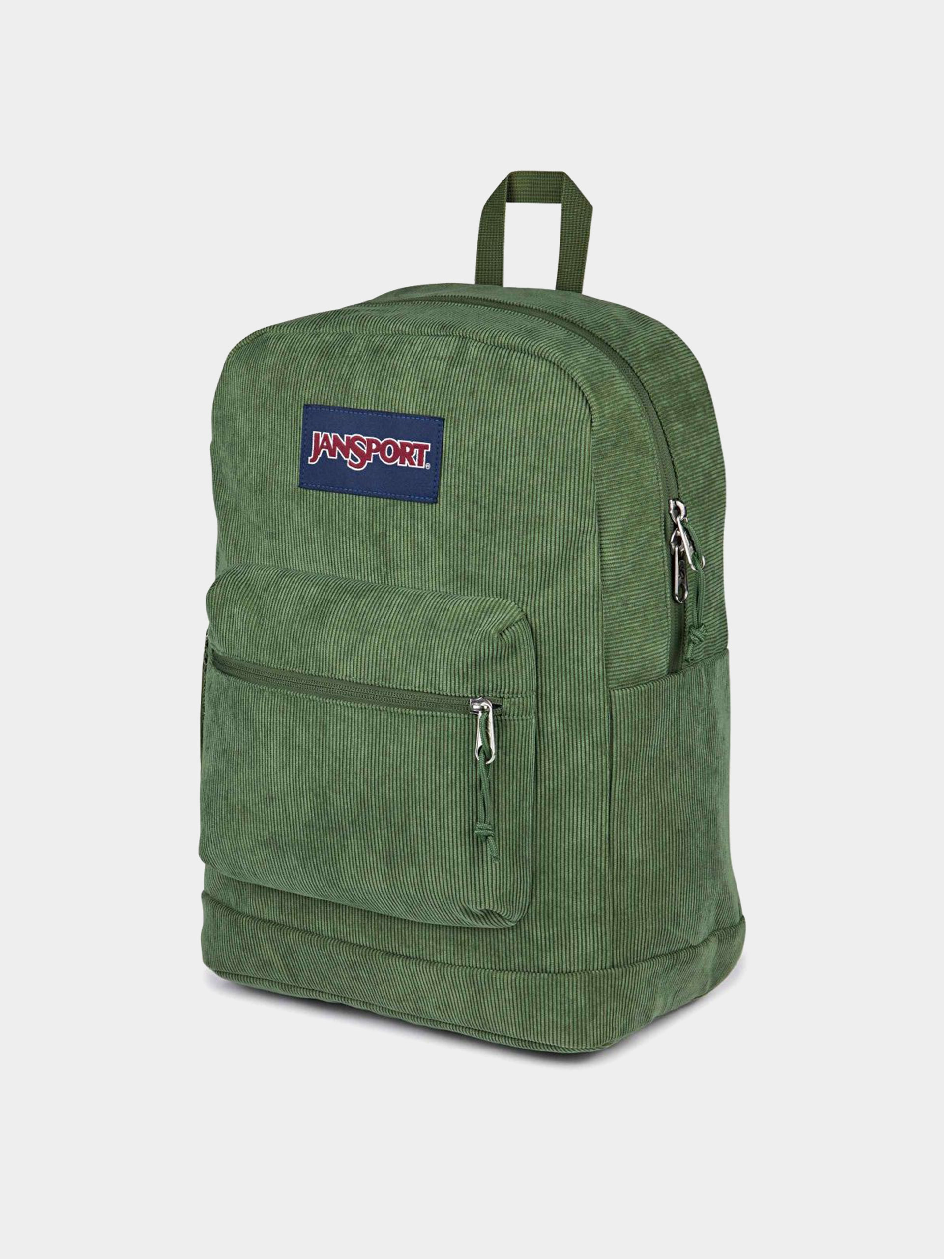 Раница JanSport Cross Town Plus Remix (cargo green corduroy)