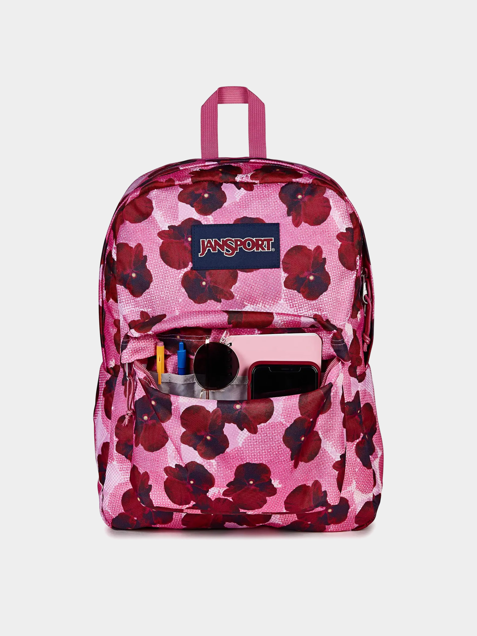 Раница JanSport SuperBreak One (pop art digital fuchsia)