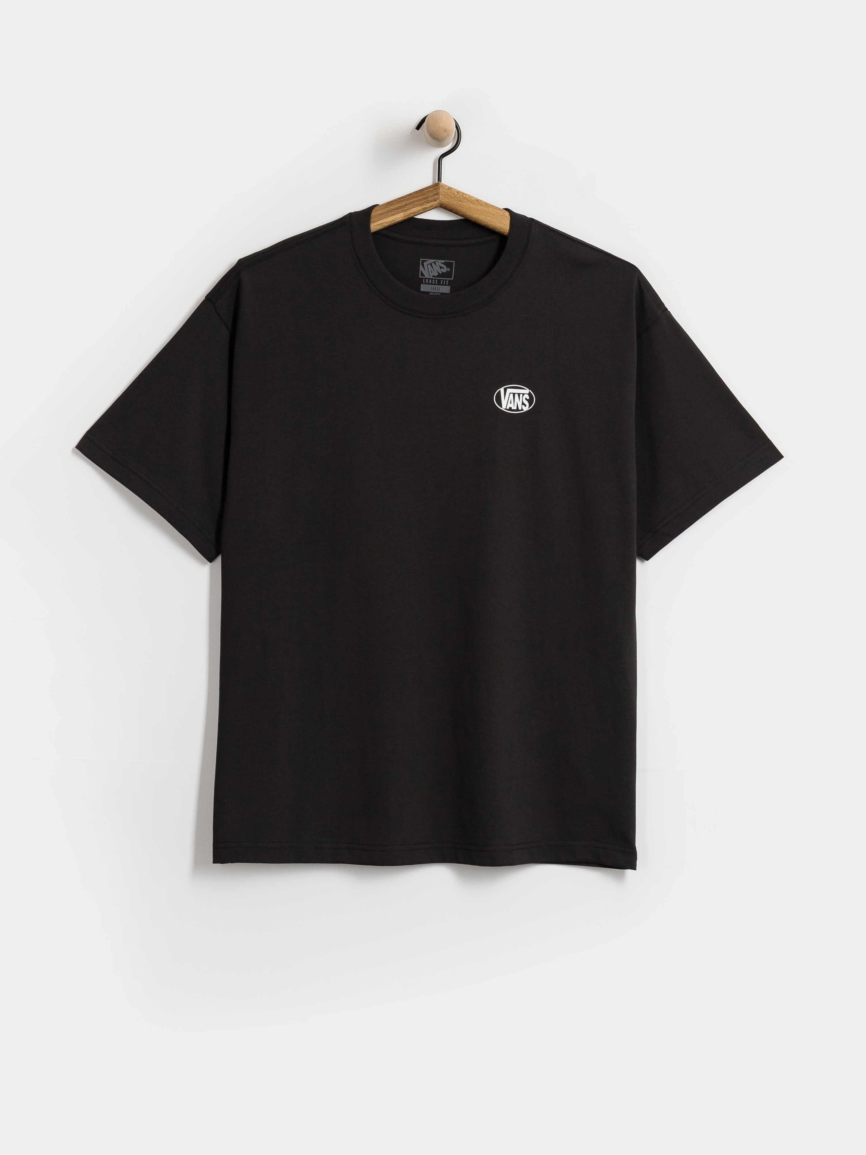 Тениска Vans Oval Logo Loose (black)