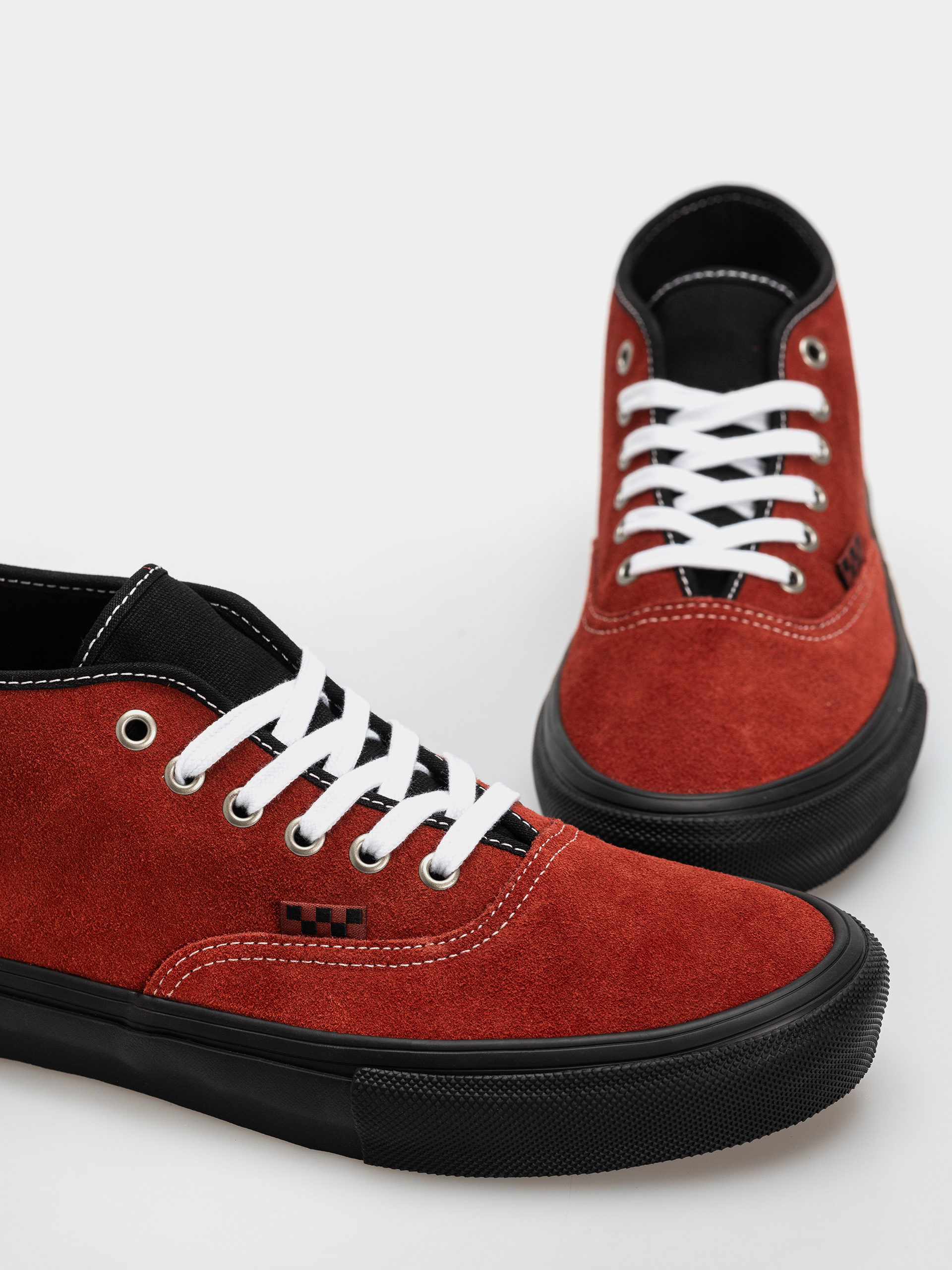 Обувки Vans Skate Authentic Mid (poppy ember red)