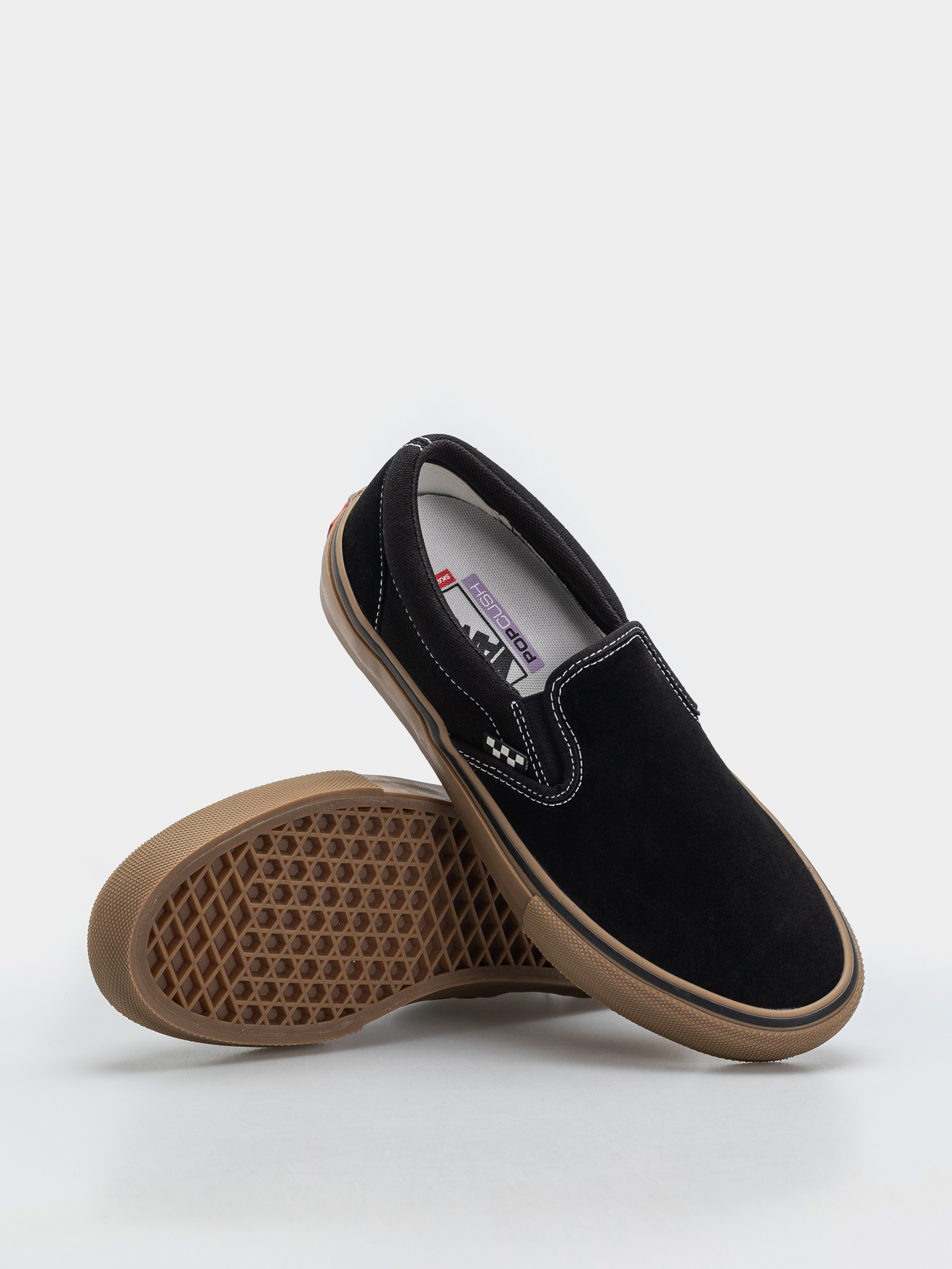 Обувки Vans Skate Slip On (black/gum/white)
