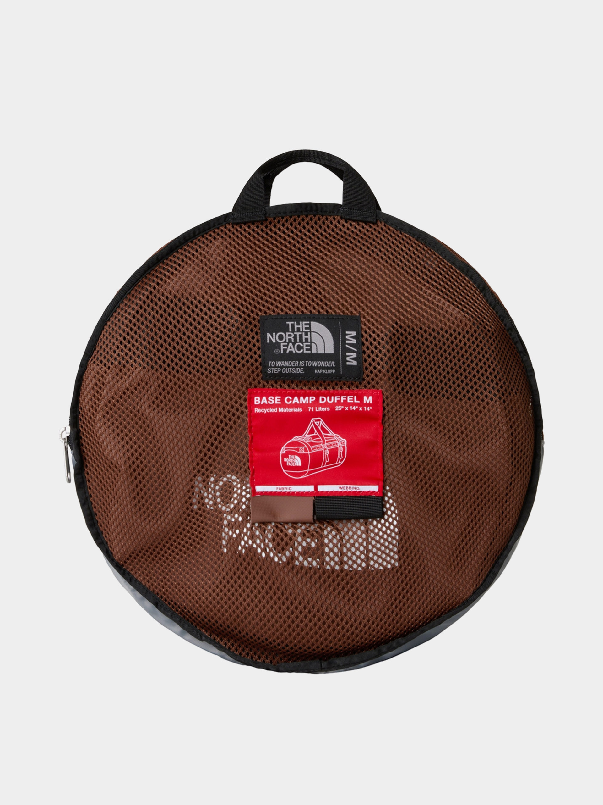 Чанта The North Face Base Camp Duffel M (smokey brown/tnf black)