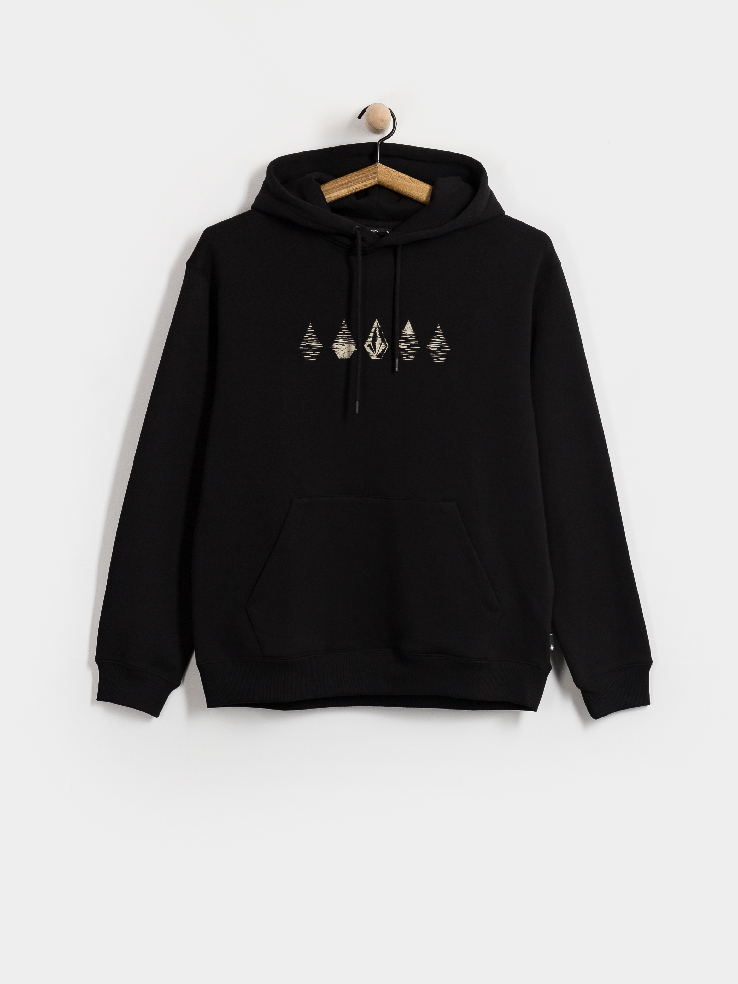 Суитшърт с качулка Volcom Watanite HD (black)