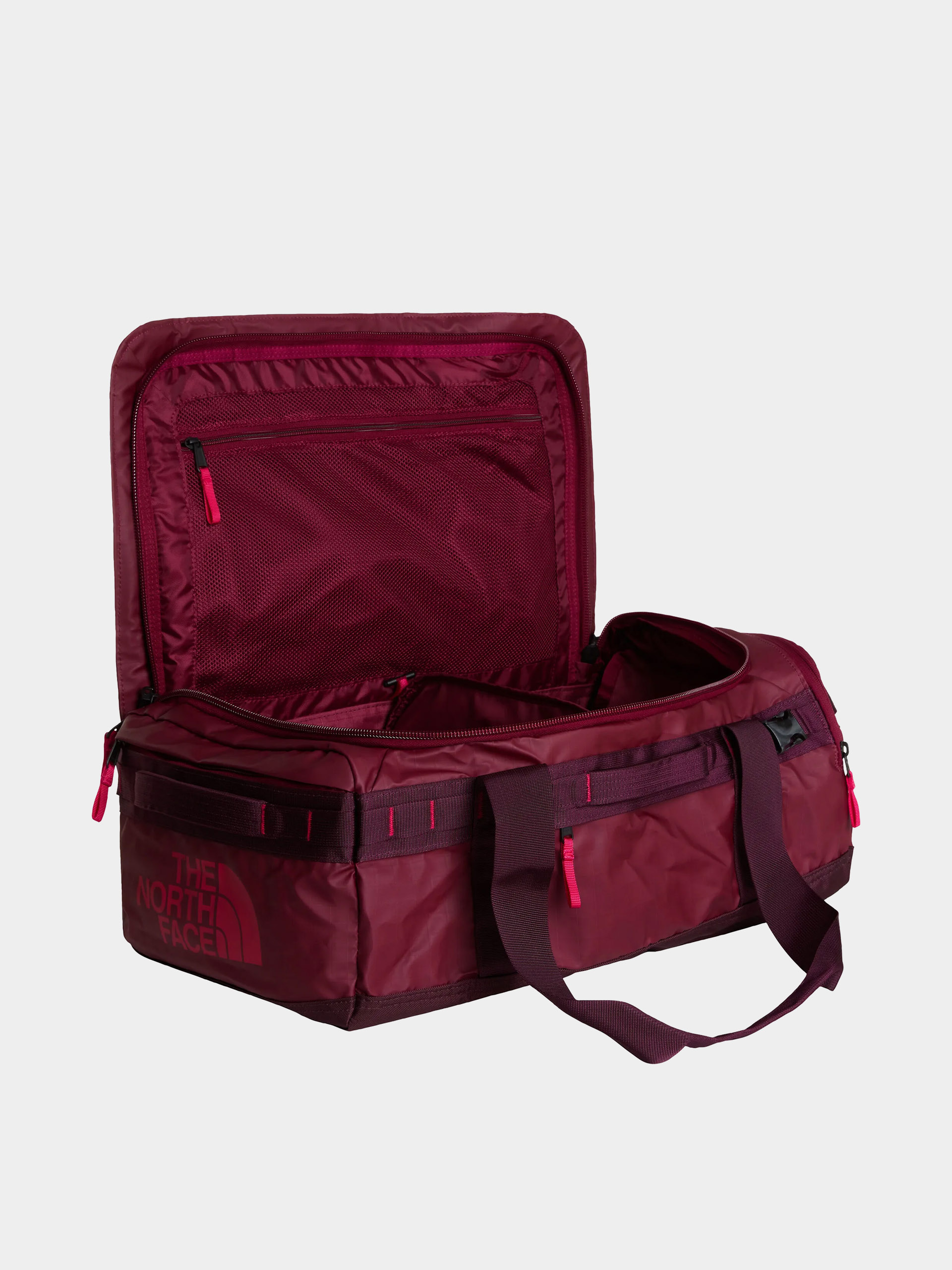 Чанта The North Face Base Camp Voyager Duffel 42L (burgundy crush/deep bur)