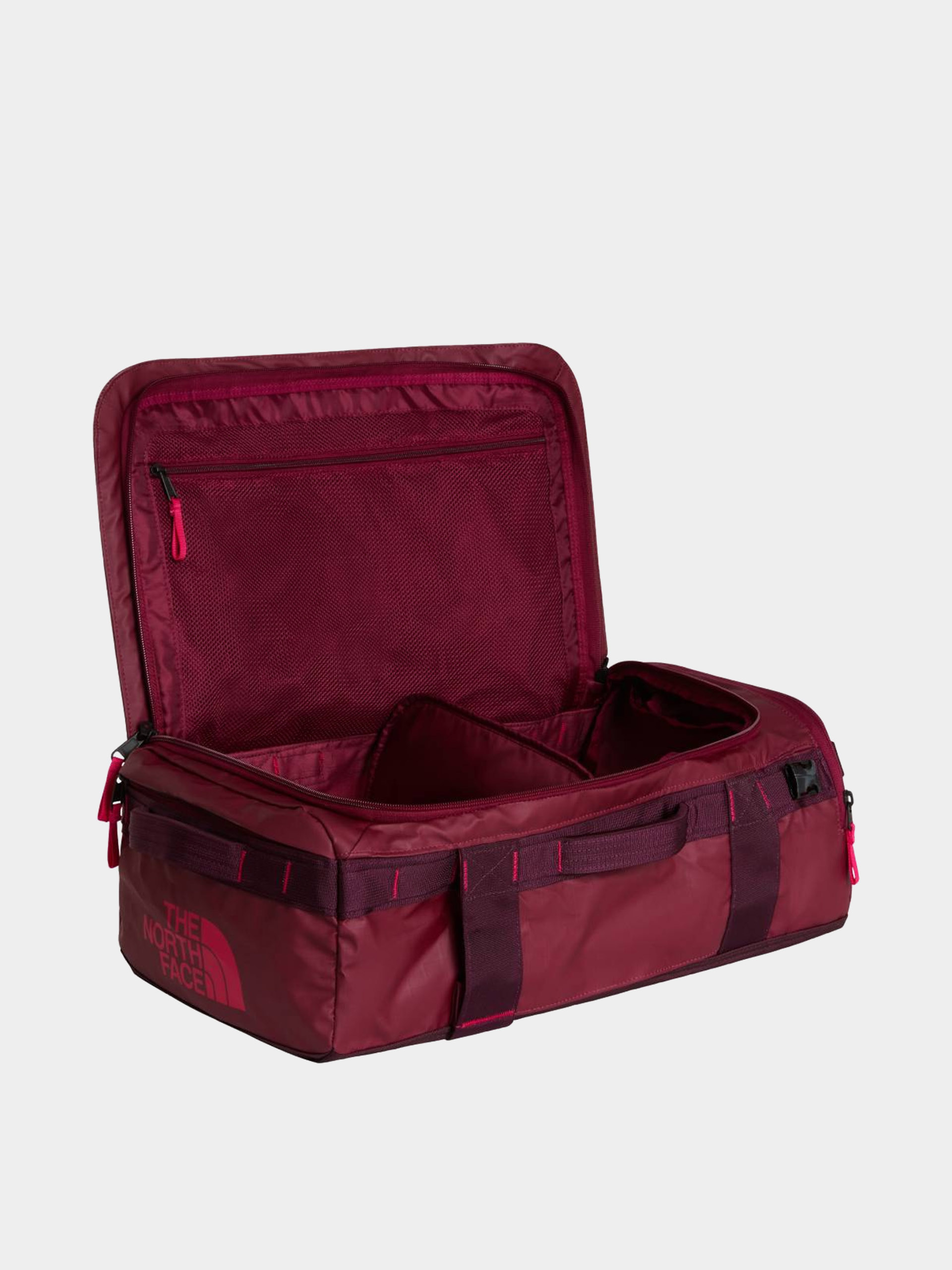 Чанта The North Face Base Camp Voyager Duffel 32L (burgundy crush/deep bur)